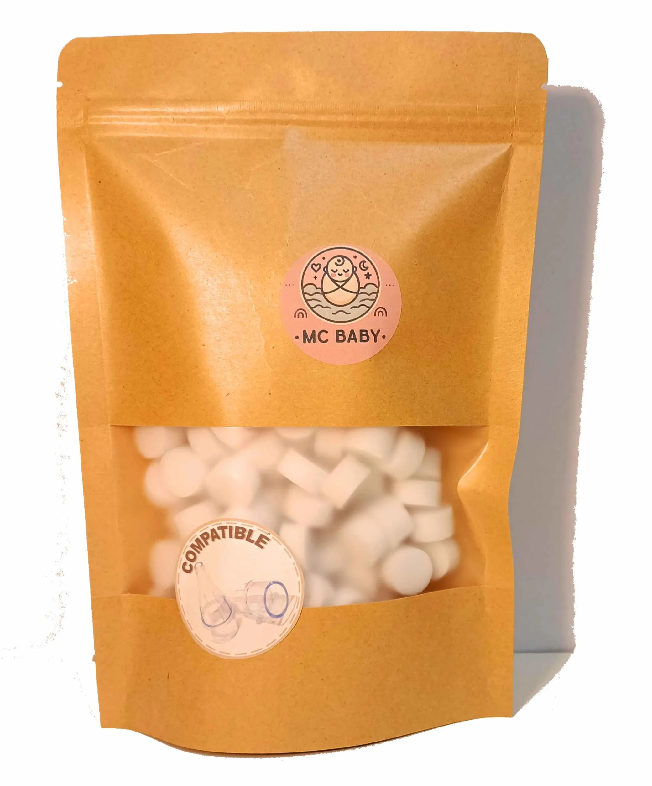 MC BABY Lot de filtres pour mouche bébé manuel 100 unités