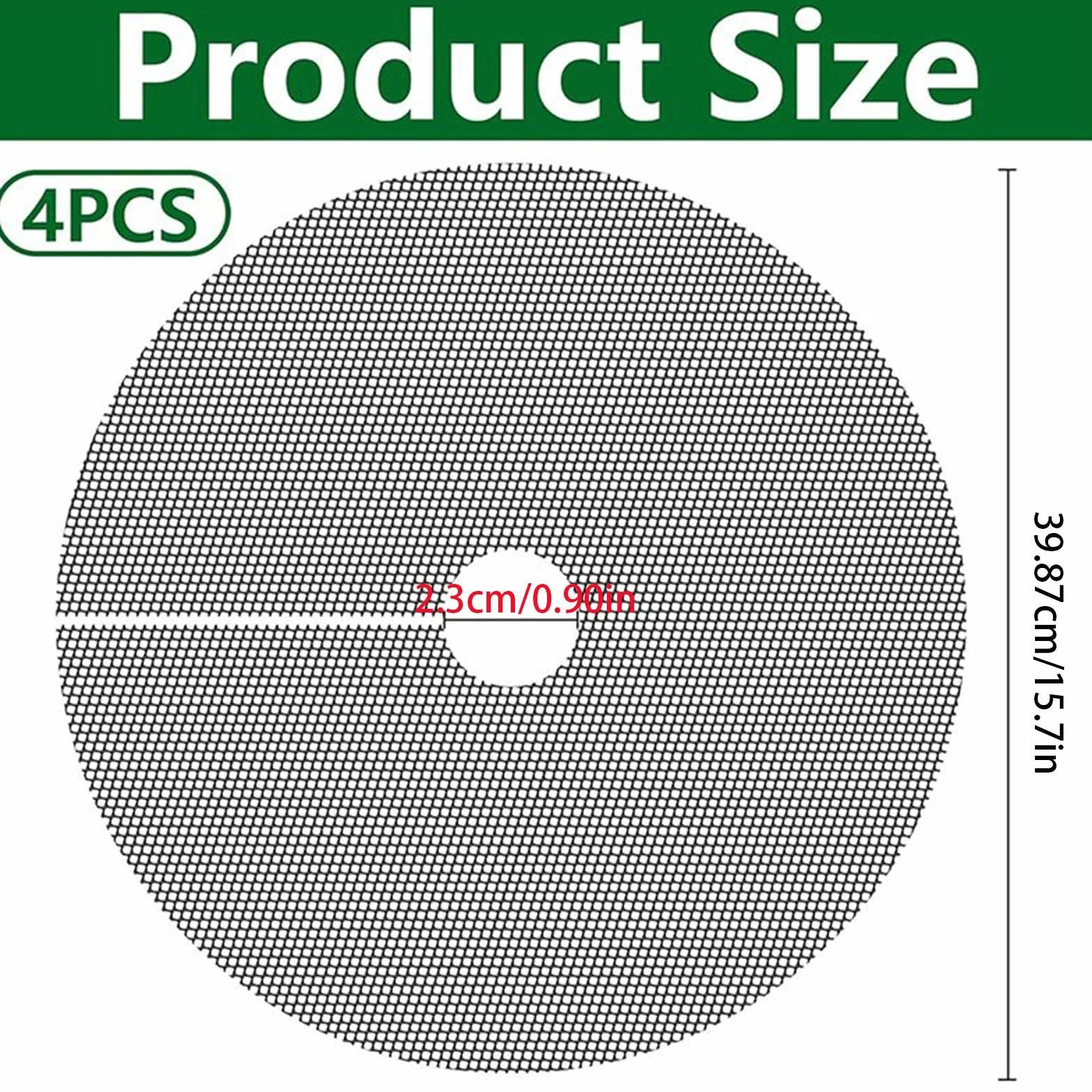 Grille De Protection pour Pot De Plantes & Fleurs Diamètre 40 cm - Empêche Les Chats De Creuser