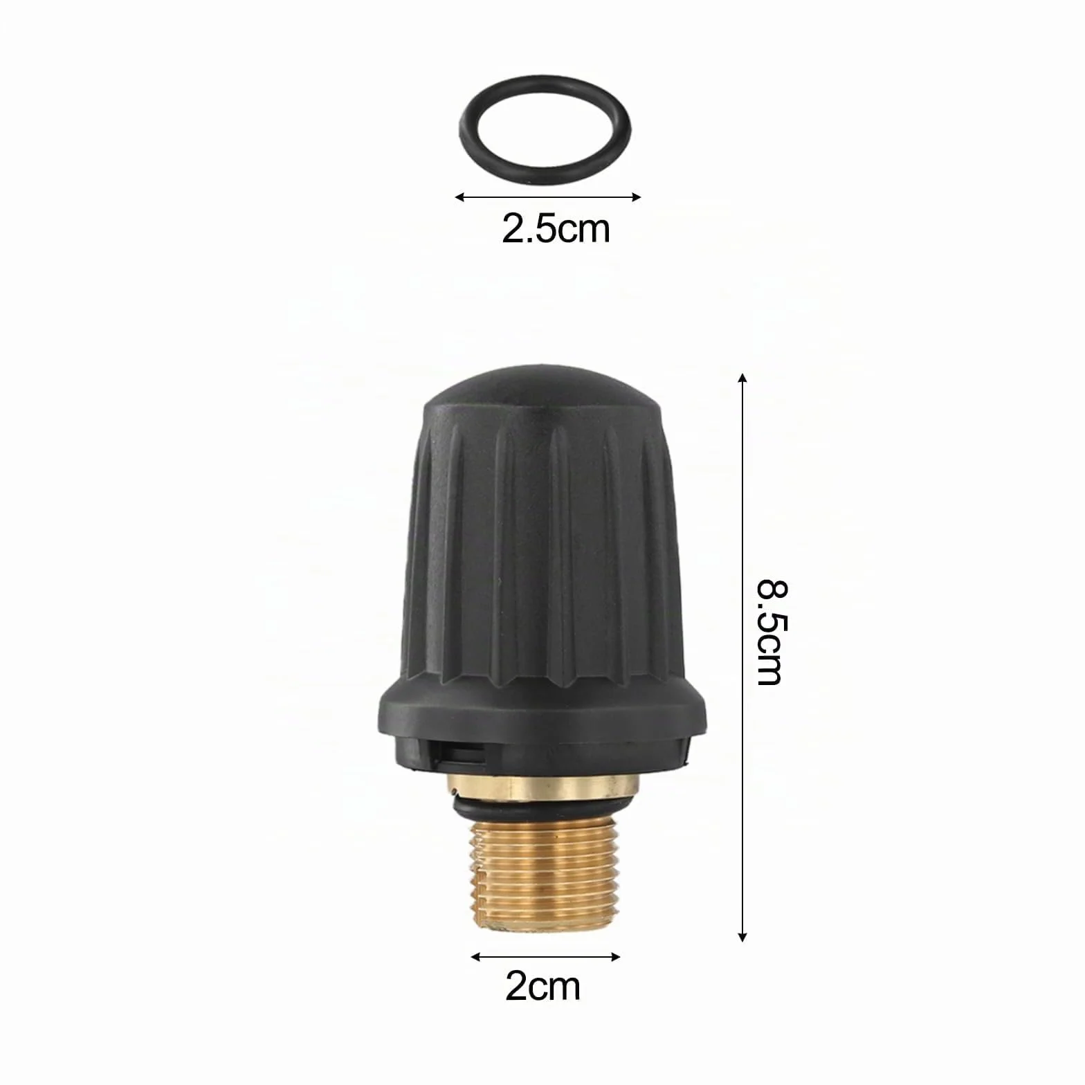 Bouchon de sécurité pour Nettoyeur Vapeur Karcher SC1 SC2 SC3 4.590-105.0 Joint torique 6.363-279.0