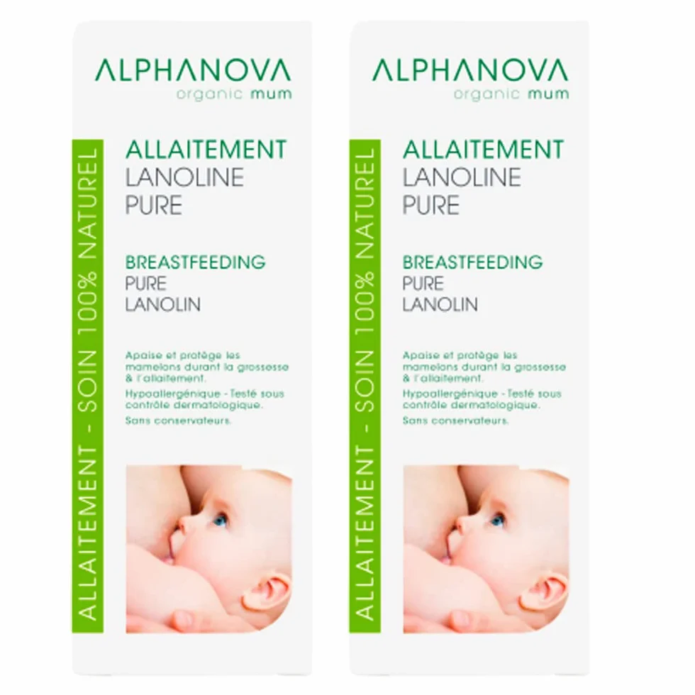 Alphanova Lanoline 40ml Lot De 2
