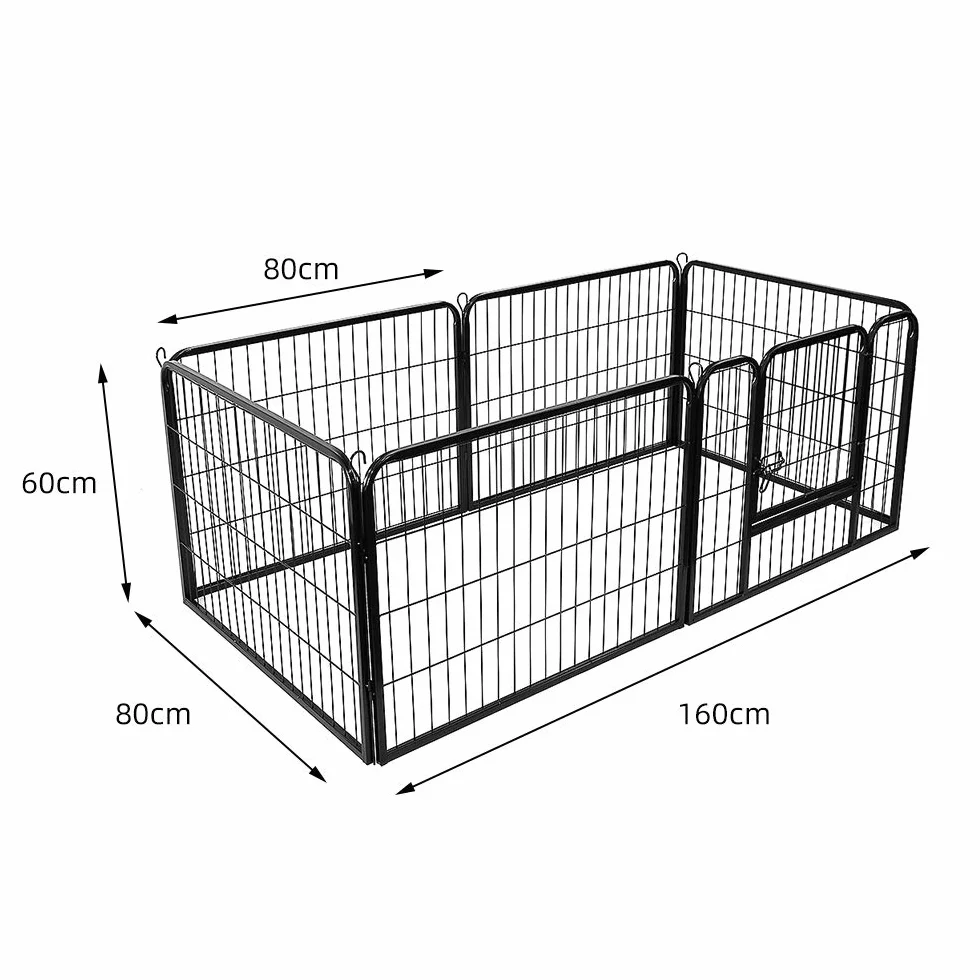 Barrière de Sécurité Enfant Multi-Fonction avec 1 Porte et 5 Éléments, Fixation par Pression pour Porte/Escalier