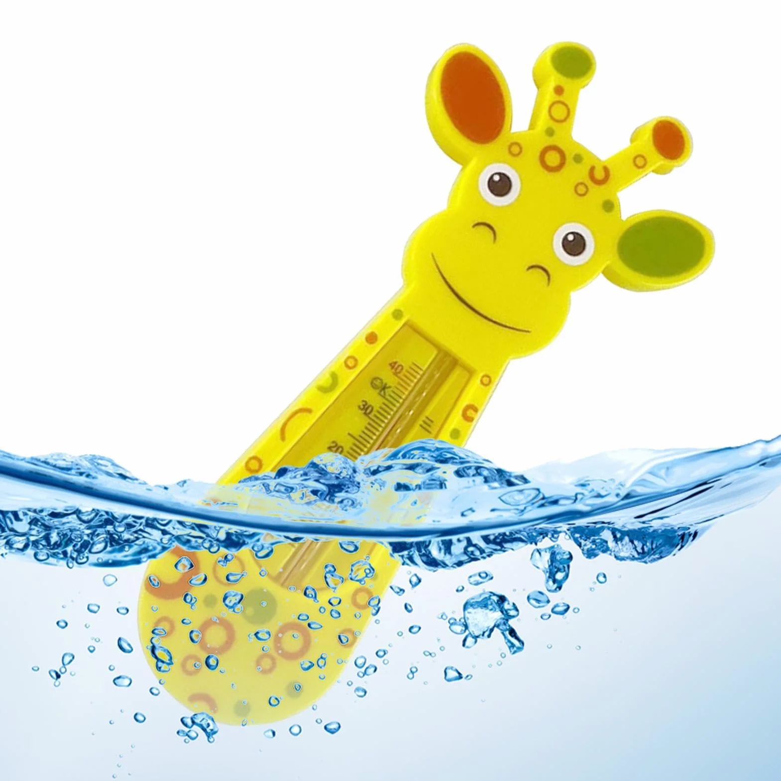 Girafe Thermomètre De Bain Sécurité Bébé Température Eau Baignoire Natation