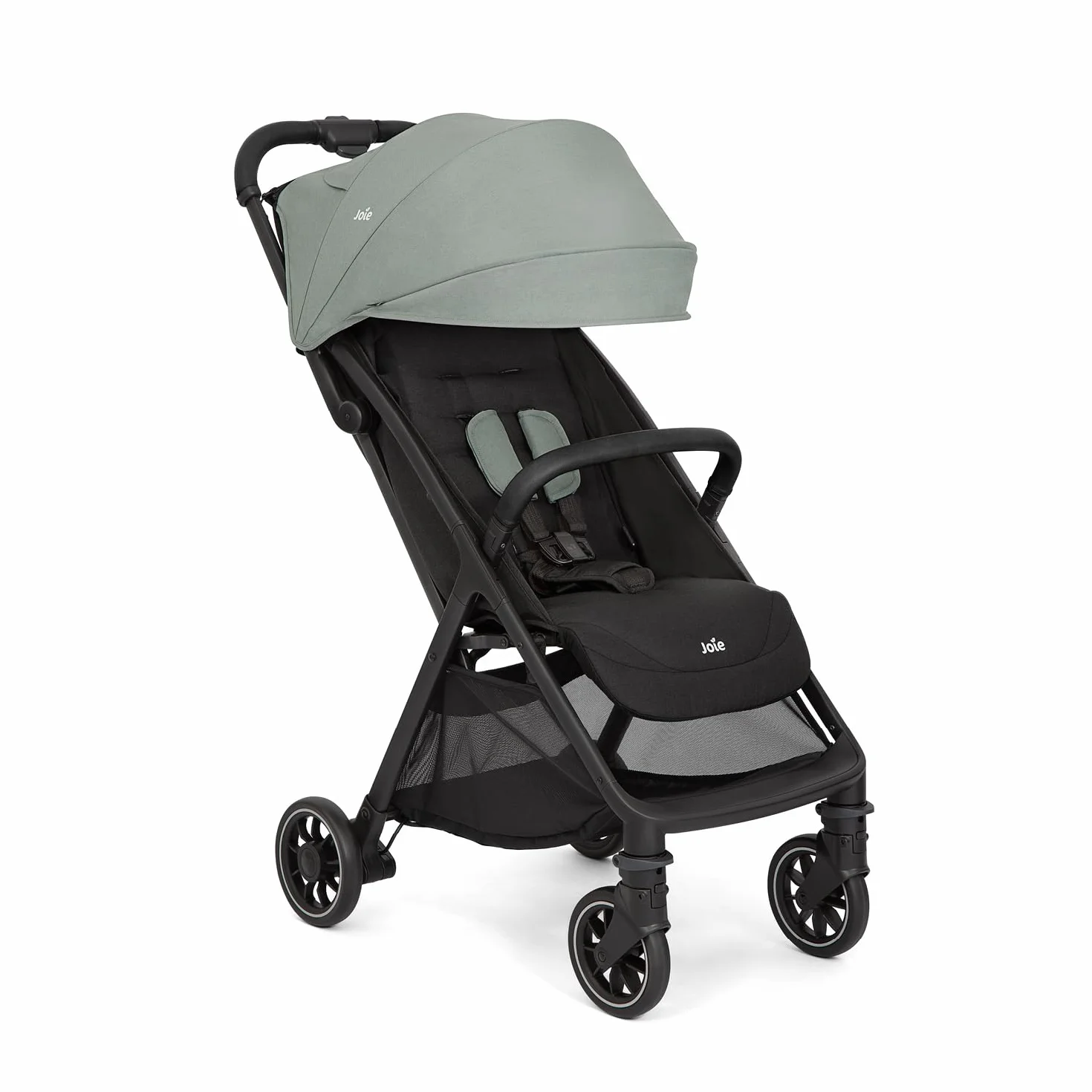 JOIE PACT PRO Poussette ultra compacte légère 6,3 kg naissance à 22 kg pliage une main dossier inclinable 17 positions Abyss