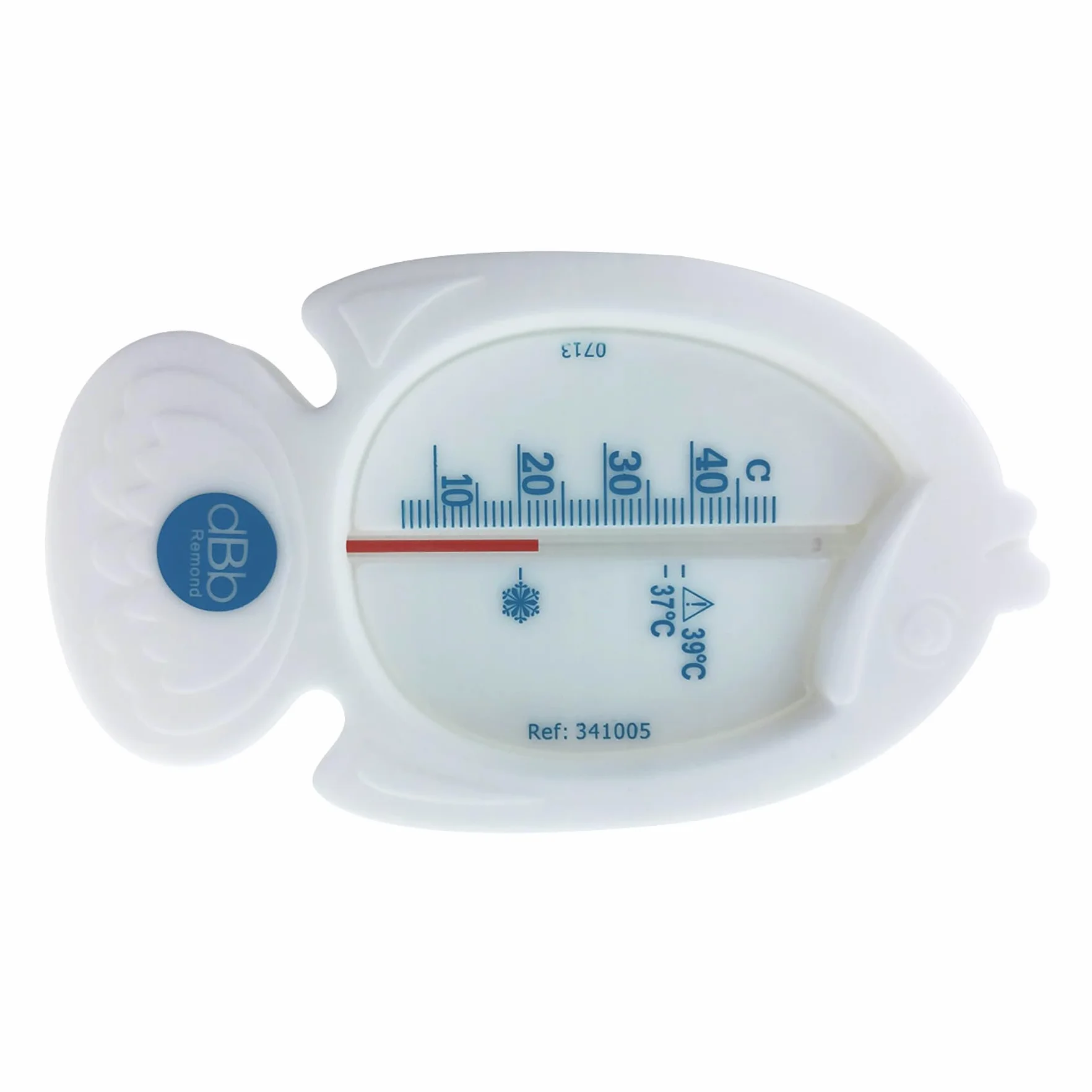 Thermomètre Bain Bébé Poisson Flottant Sans Mercure Blanc