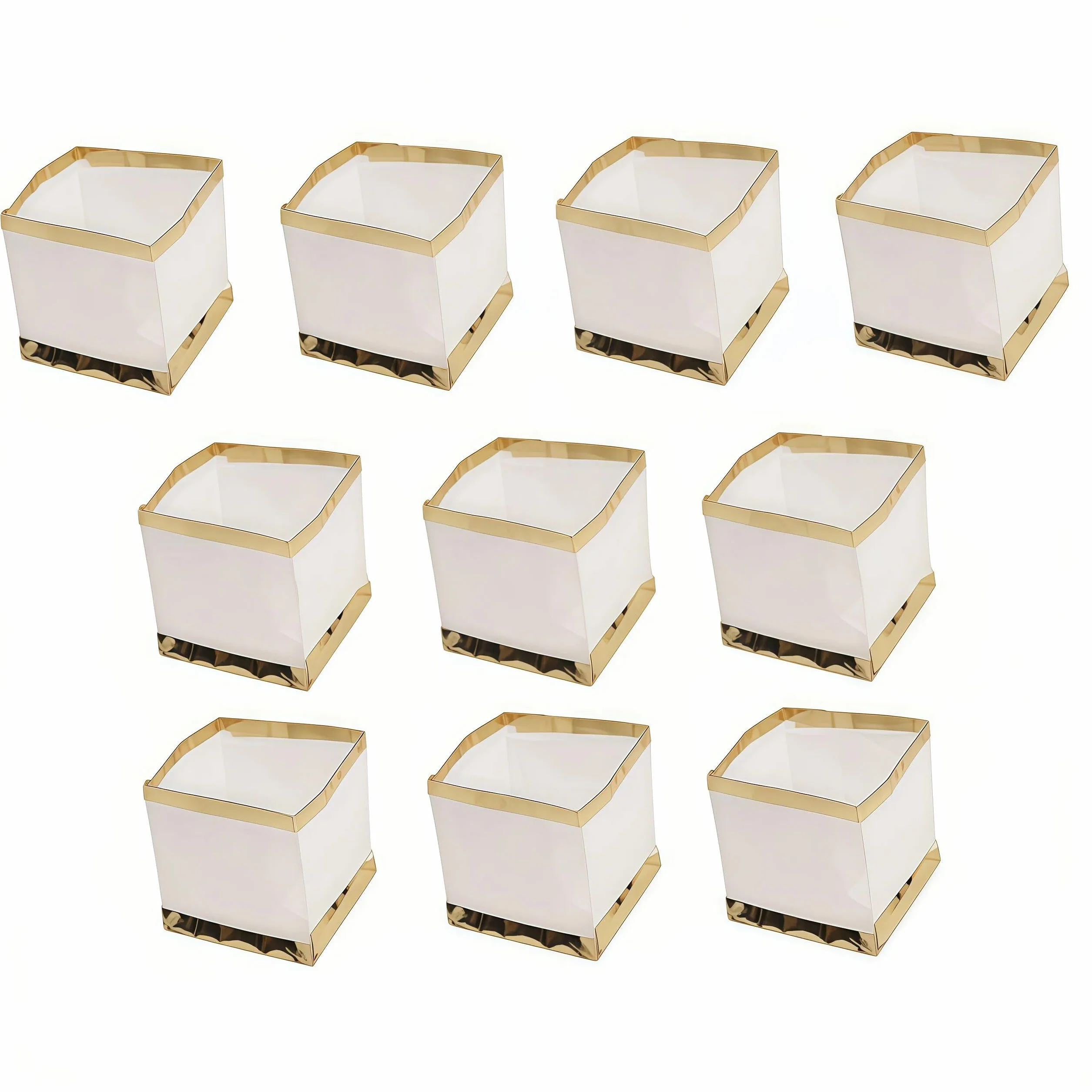 Lanternes flottantes biodégradables en papier blanc - Lot de 10 pour souhaits et prières