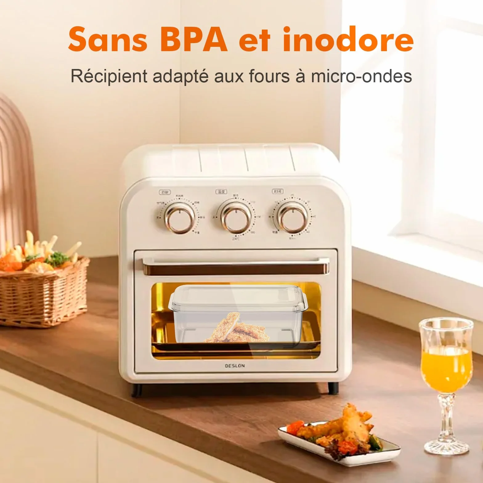 Ibergrif M524-7 Mandoline de Cuisine Professionnelle 8 en 1 Coupe-Légumes Multifonctions avec Bac Collecteur