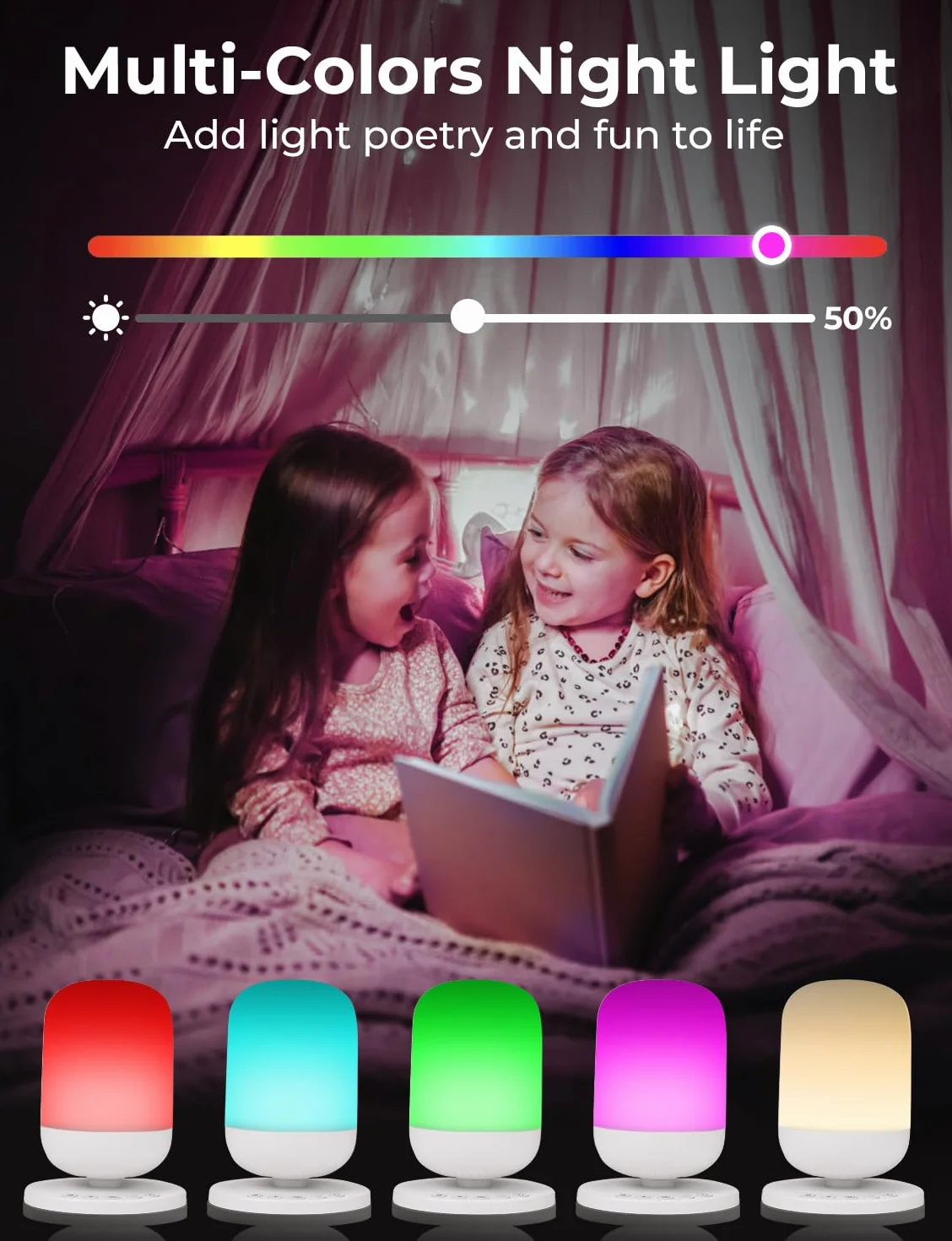 Intelligent machine à bruit blanc pour sommeil bébé adulte 34 sons apaisants veilleuse douce réveil minuterie contrôle Tuya Smart APP