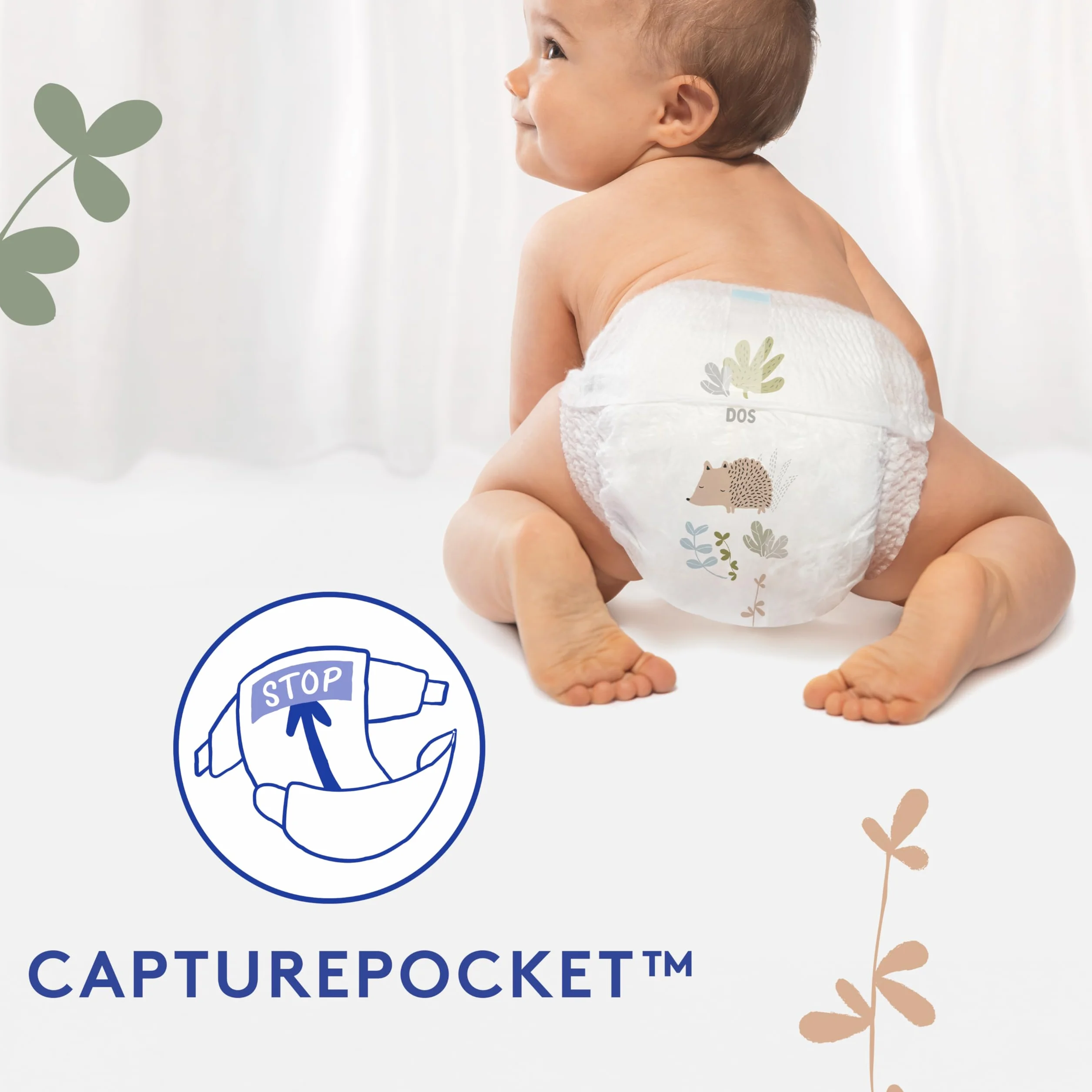Lotus Baby Douceur & Confort Culottes Taille 6 (16-26 kg) Pack 1 mois 112 culottes