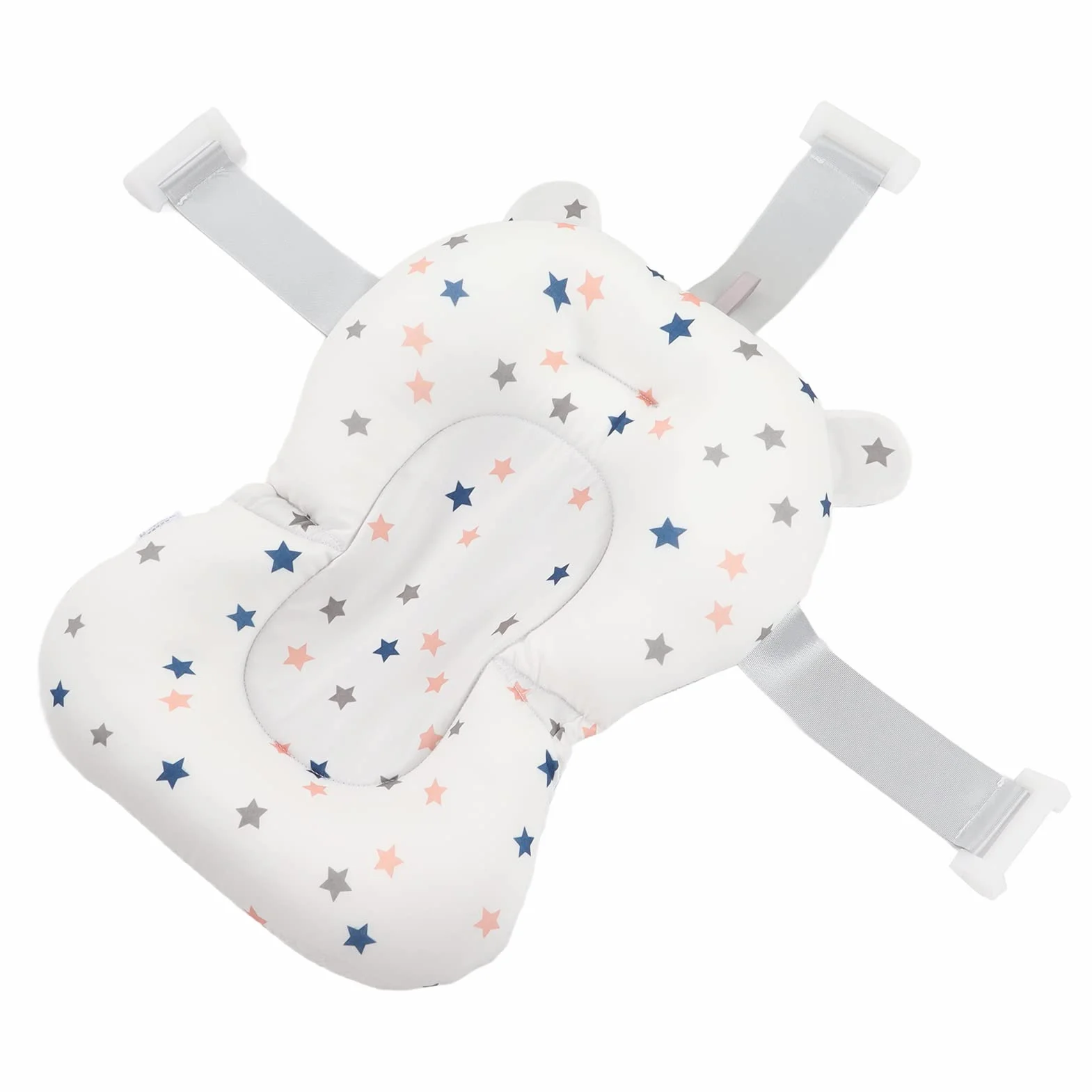 Siège de Bain pour bébé, Tapis de Bain, Coussin de Bain, Filet de Support, Oreiller Flottant nouveau-né