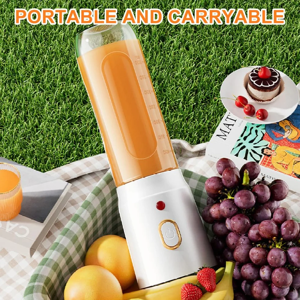 Mixeur portable 500 ml 10 lames rechargeable USB pour jus smoothies bébé