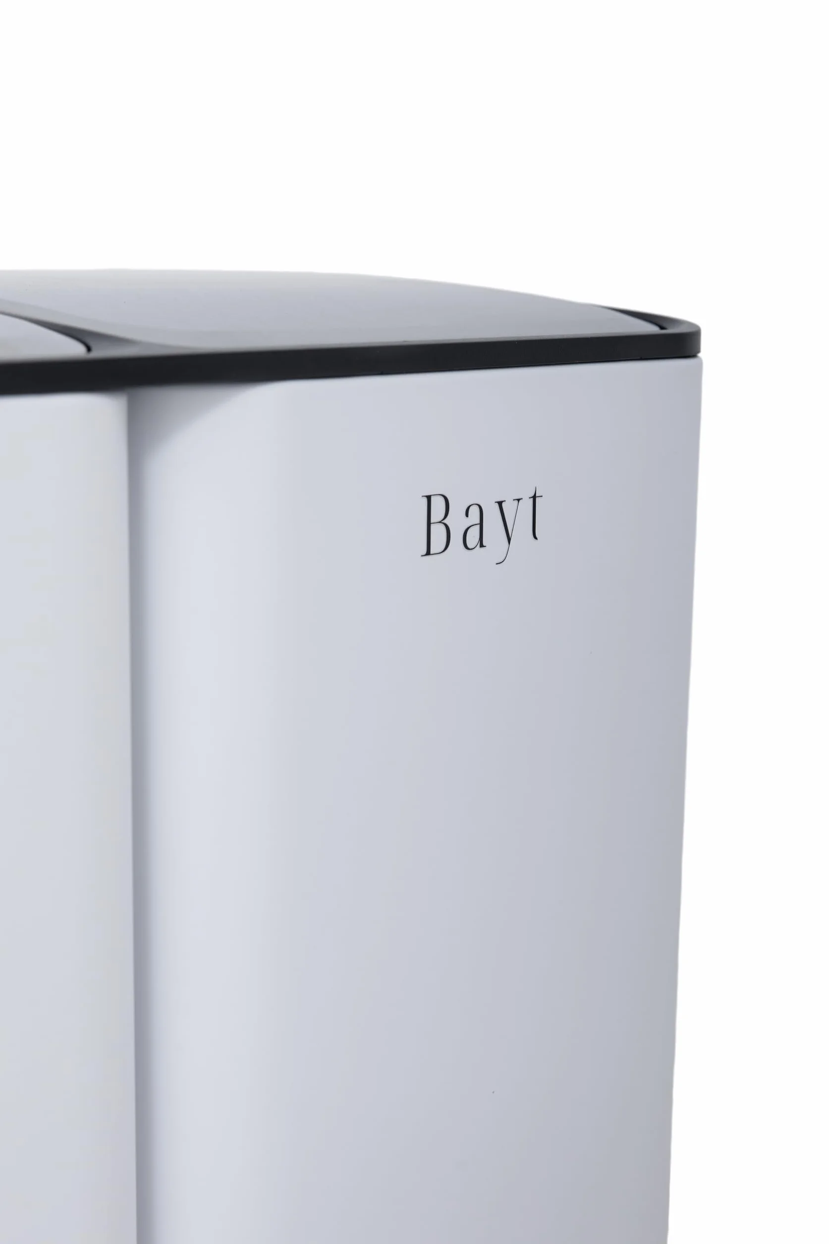 Poubelle Tri Selectif Cuisine 60L Inox 3 Compartiments Anti Odeur Pédale Blanc