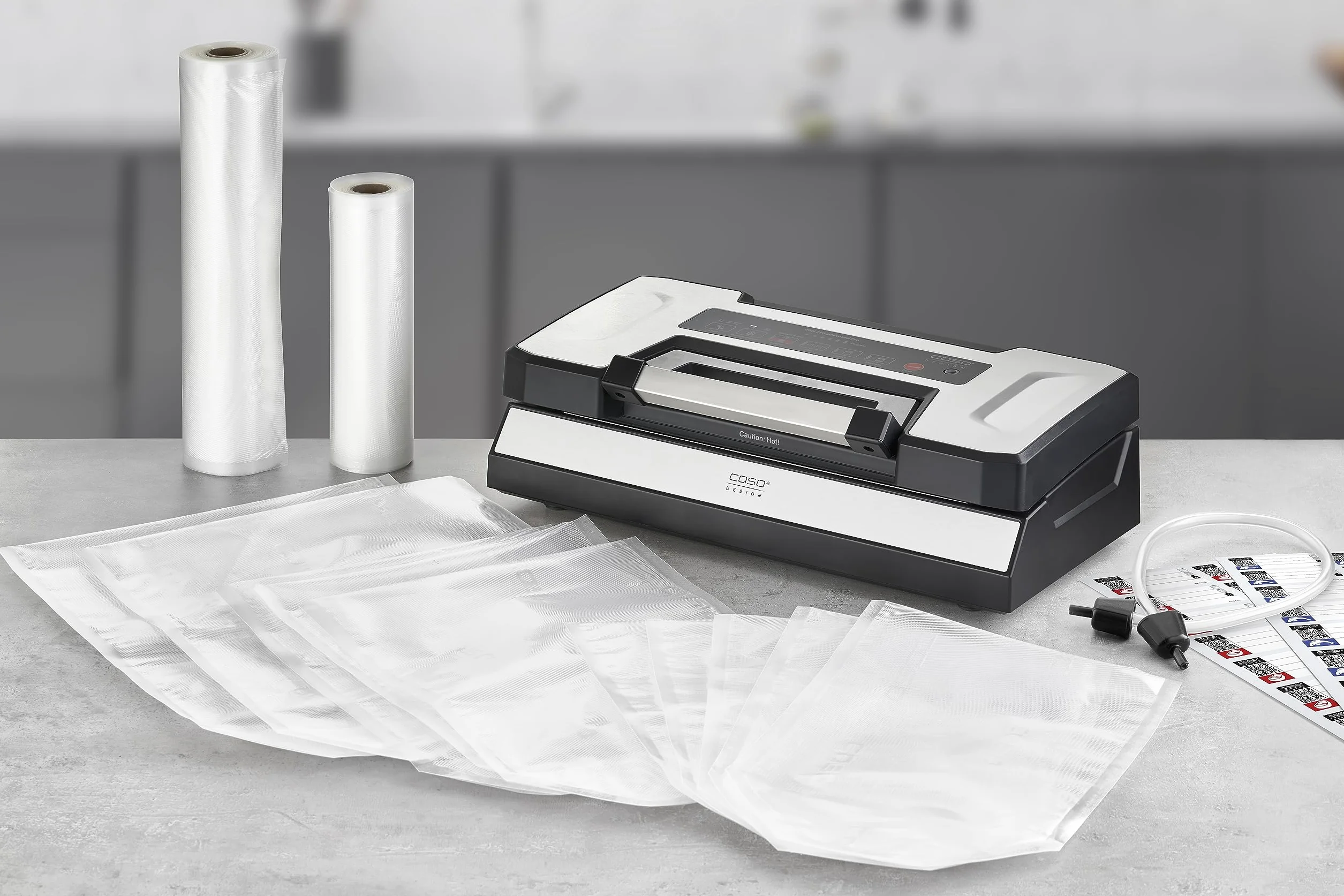 CASO VRH 790 advanced Pro Machine sous vide professionnel 200 mises sous vide non-stop CASOTEK Liquid double soudure