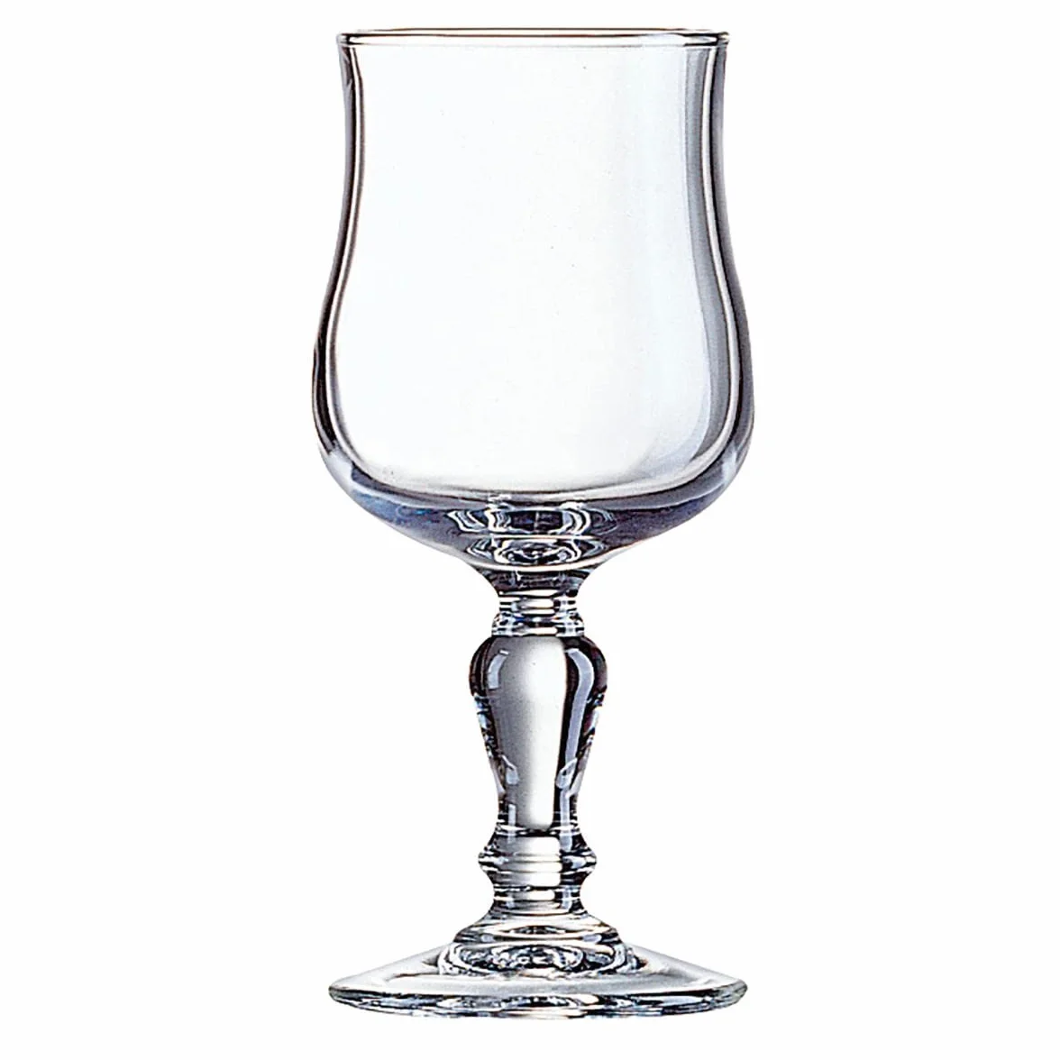 Arcoroc 11392 Verre à Pied Normandie, Trempée, Transparent, 16 cl