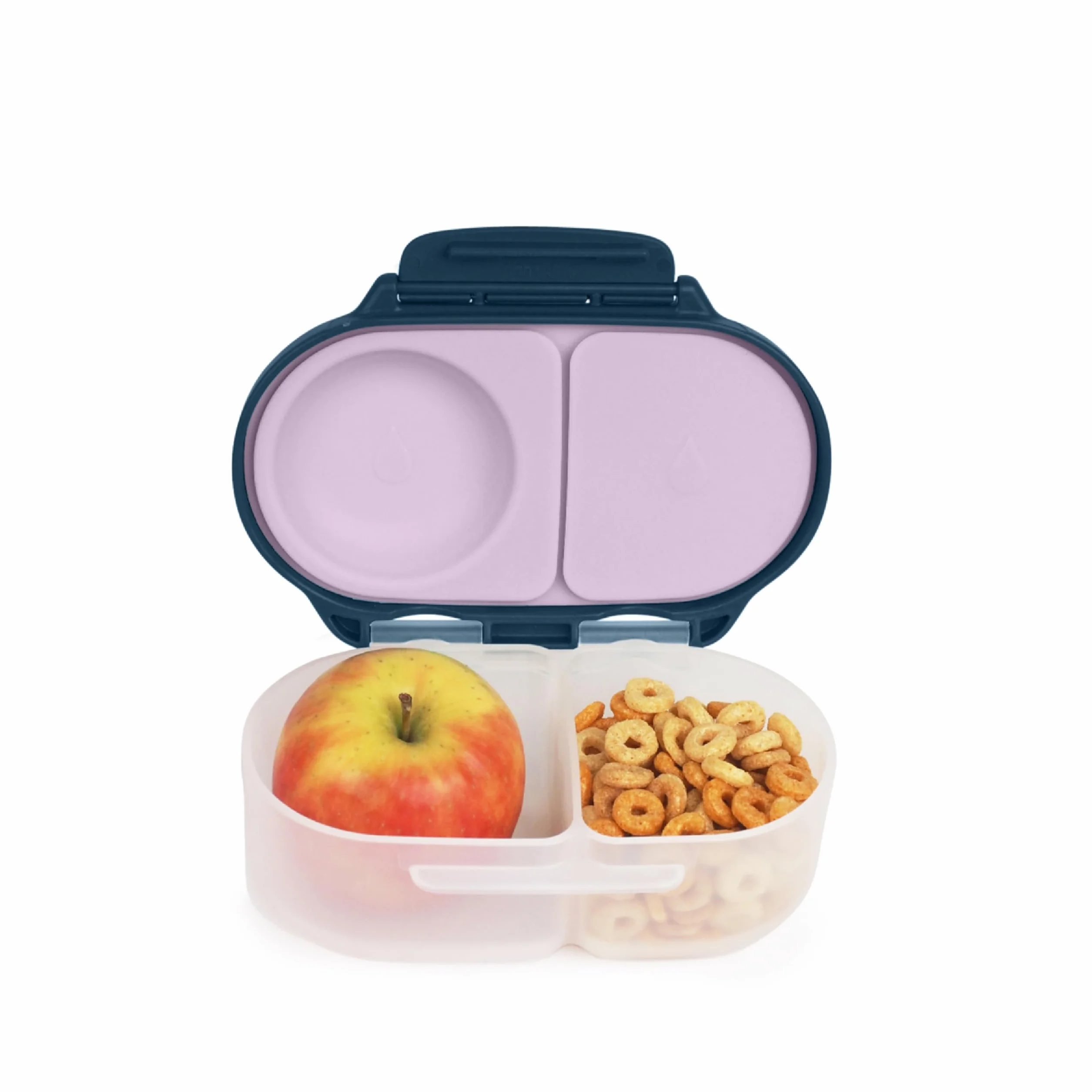b.box Mini Boîte à Bento 2 Compartiments Étanches Sans BPA