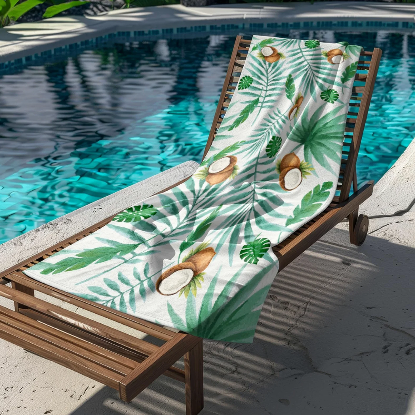 Tapis de Plage XXL Anti Sable Noix De Coco Brune Serviette Piscine Adulte,Natte De Plage Pliable, Voyage Accessoires De Plage Camping,Serviette de Bain Personnalisée