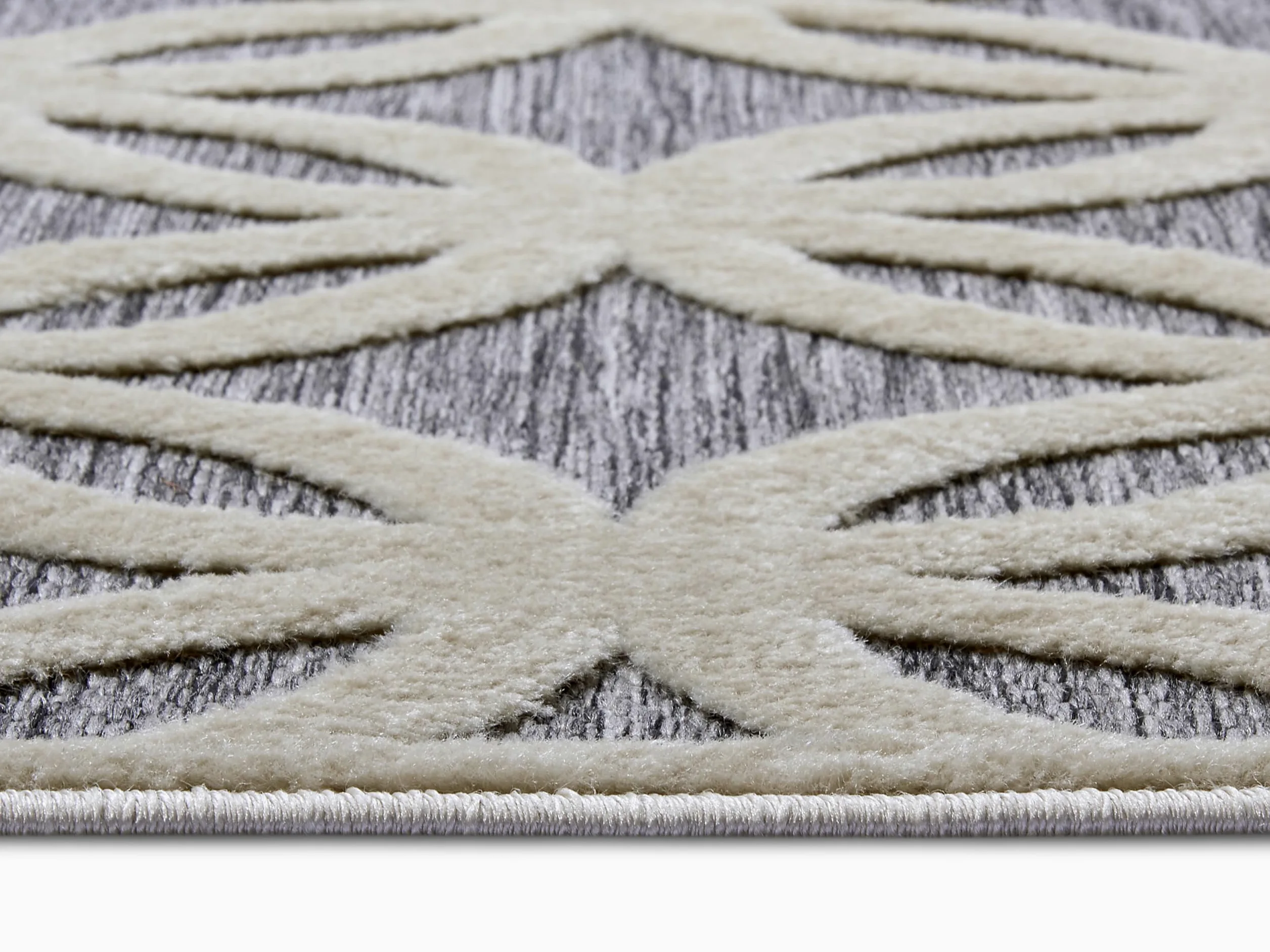 HANSE Home Circle Design Tapis de Salon, tissé Plat, Moderne, Motif Losanges géométriques, Style scandinave, pour Salle à Manger, Chambre d'enfant, Couloir, Gris Beige, 160 x 235 cm