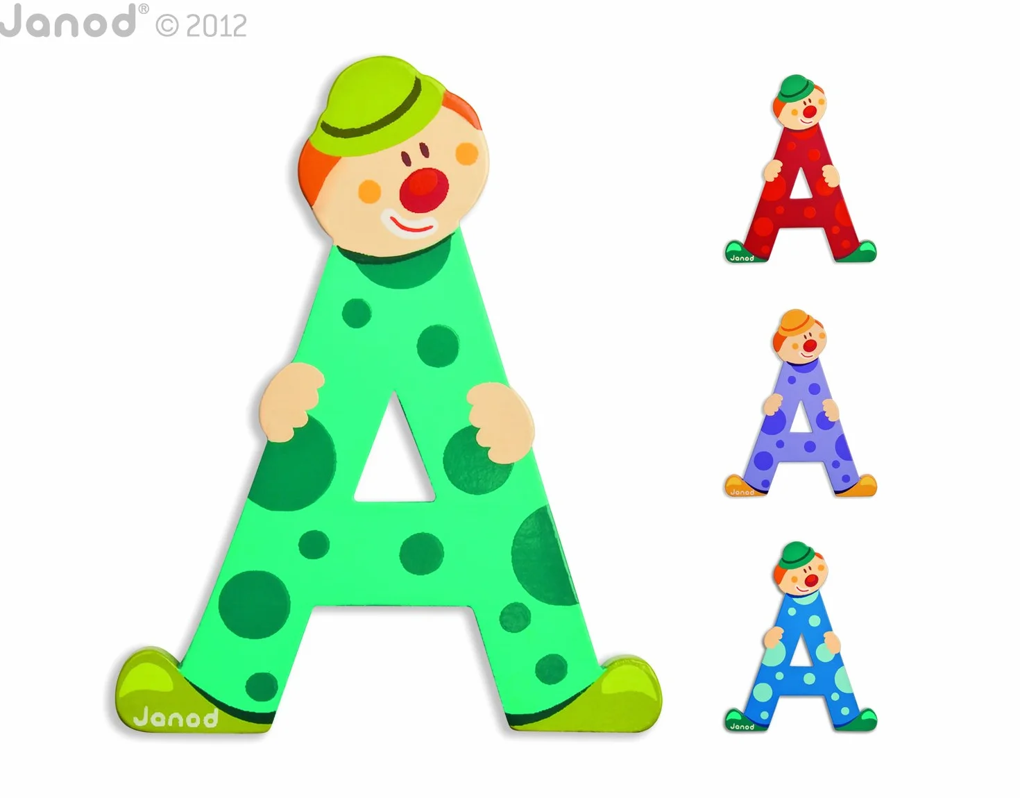 Janod Letter Clown A