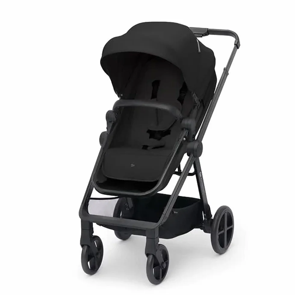 Kinderkraft NEWLY 3 en 1 Poussette Trio Système de Voyage avec Siège Auto MINK PRO I-Size 360°, Noir