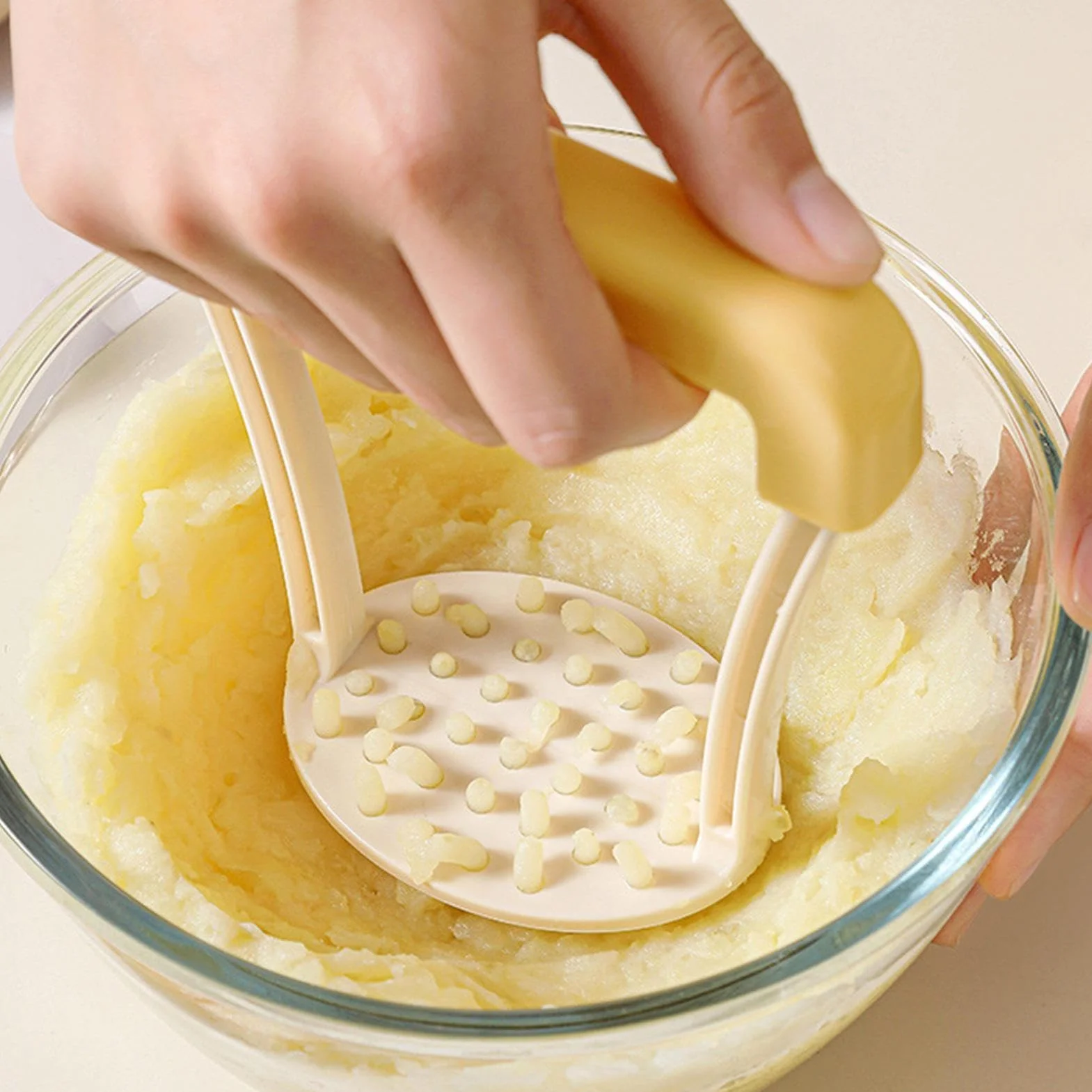 Presse-purée manuelle 13 cm outil de cuisine poignée antidérapante
