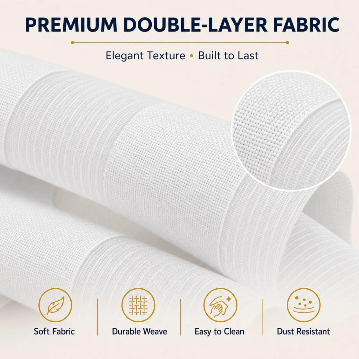 Store Enrouleur Jour Nuit sur Mesure pour fenêtre intérieure | Pose intérieure ou extérieure à visser, chaînette, lumière filtrée, 11 couleurs(Gray,W70xH140cm)