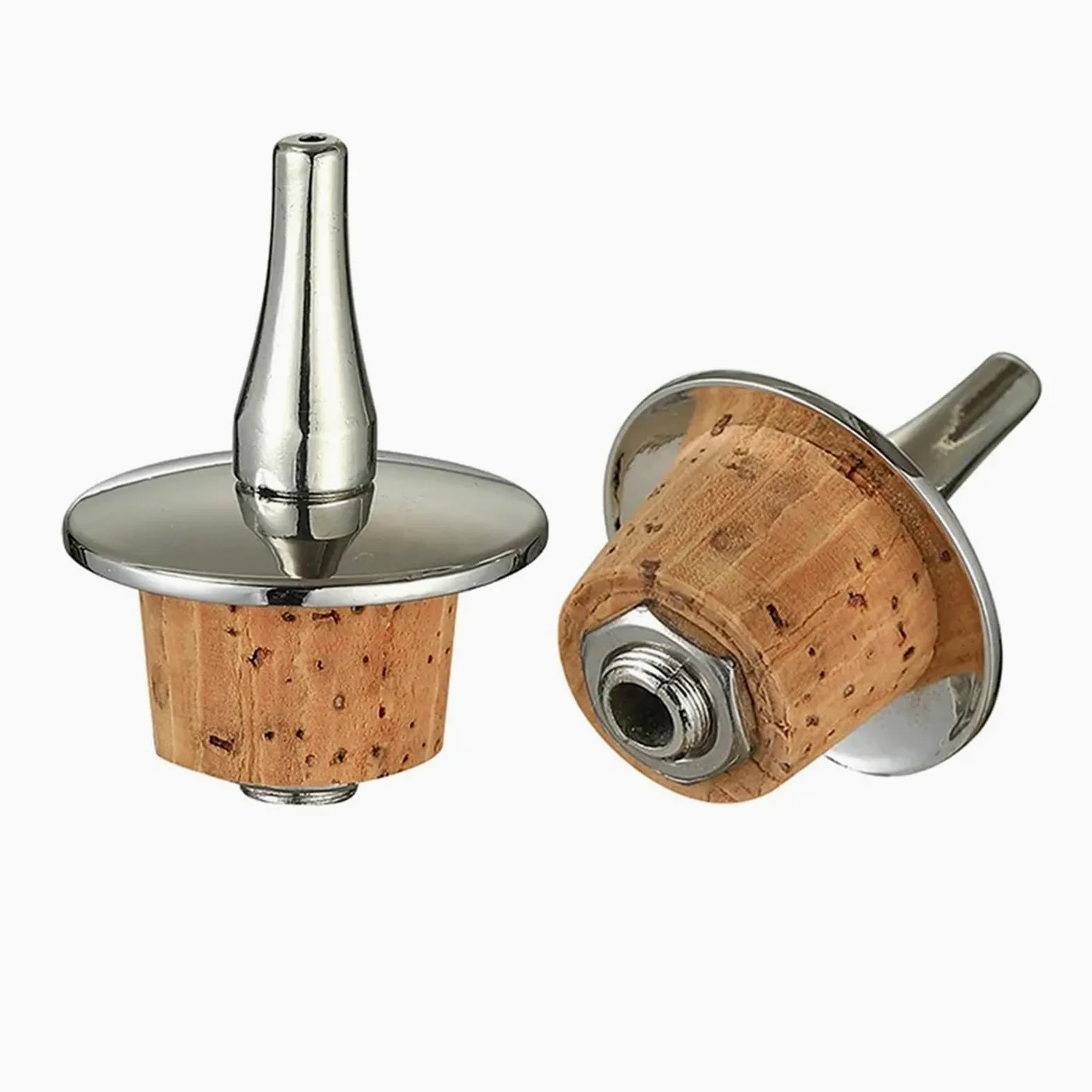Bouchons à vin 6 pièces goutteur liqueur Dasher hauts outil de barre for garder le Champagne frais(Gold)