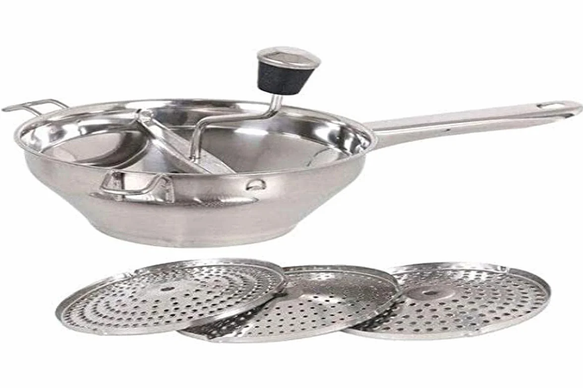 PASAPURÉ ACERO 20CM MI COCINA 3 DISCOS