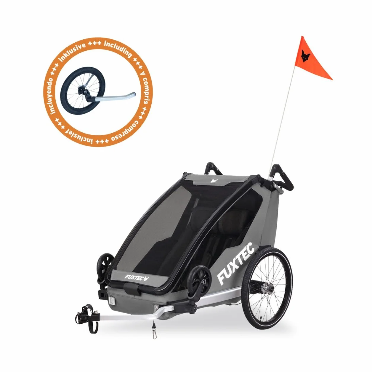 Remorque à vélo FUXTEC Sport Cruiser