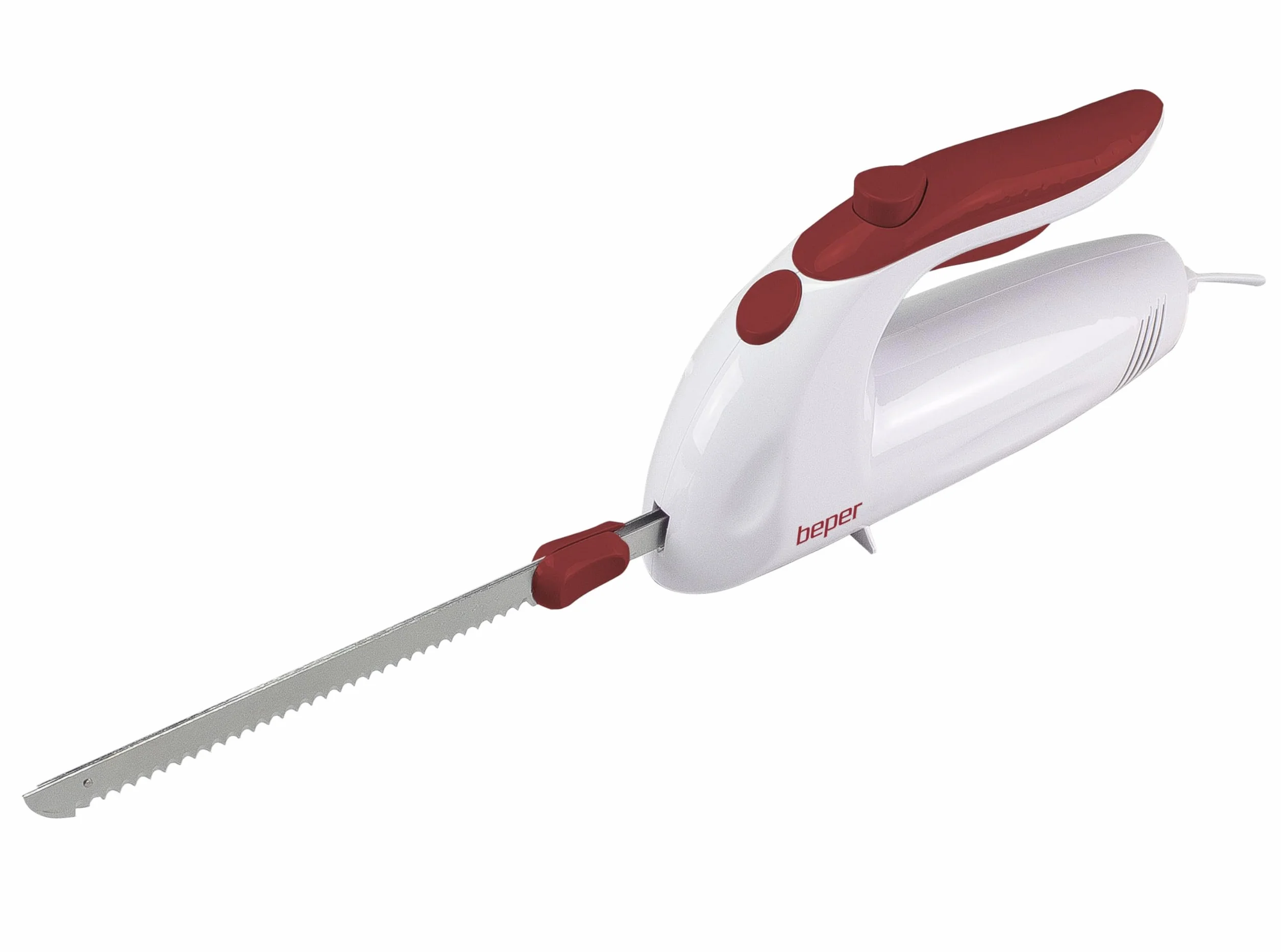 BEPER BP.790 Couteau de cuisine électrique 150W ABS Blanc Rouge