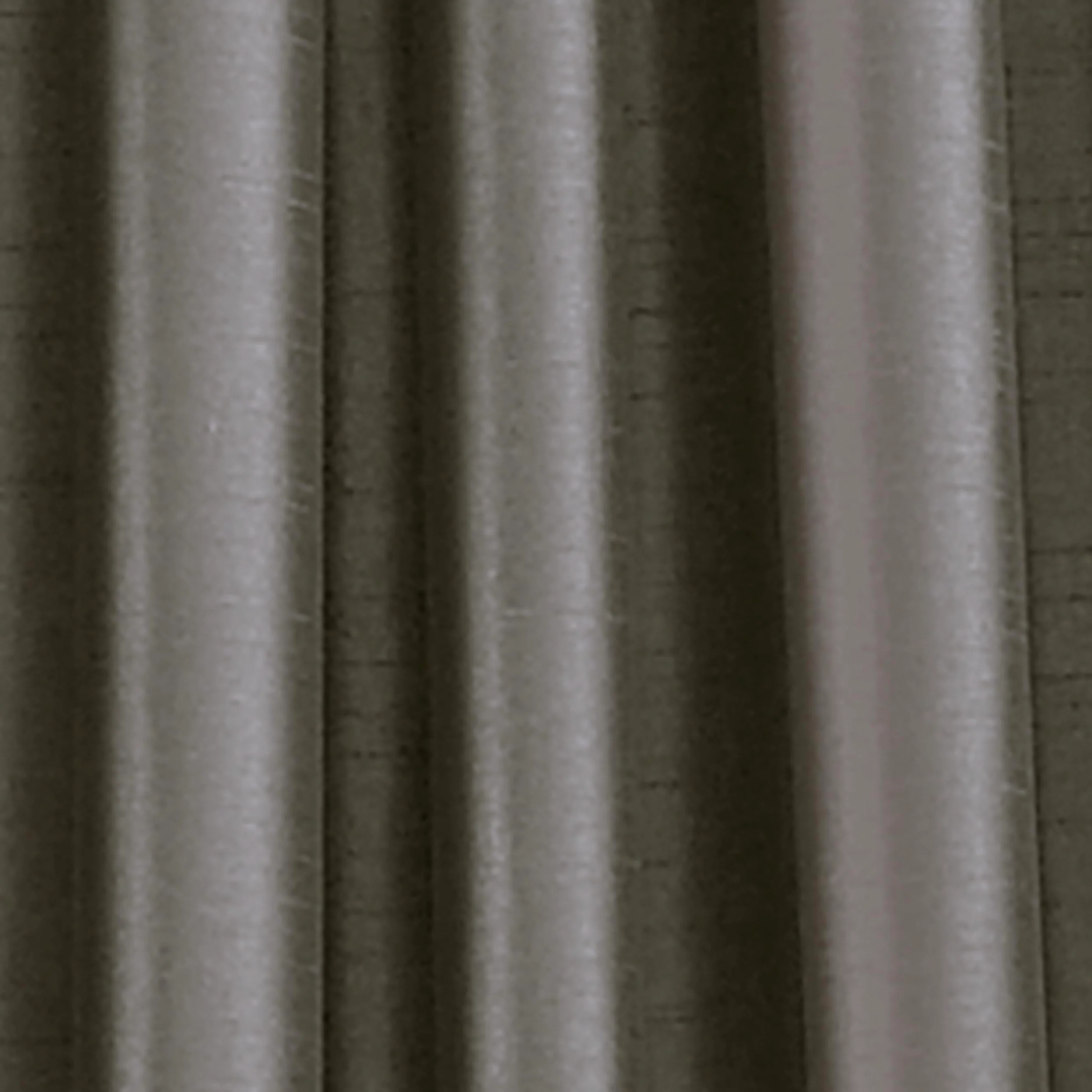Curtainworks Marquee Imitation Soie Panneau de Rideau flamande, étain, 30 by 132"