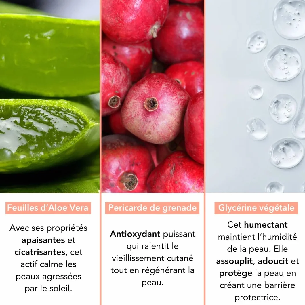Crème Solaire SPF 50 Plus Bébé Enfant Spray Invisible Visage Corps Peau Sensible Hypoallergénique Aloe Vera