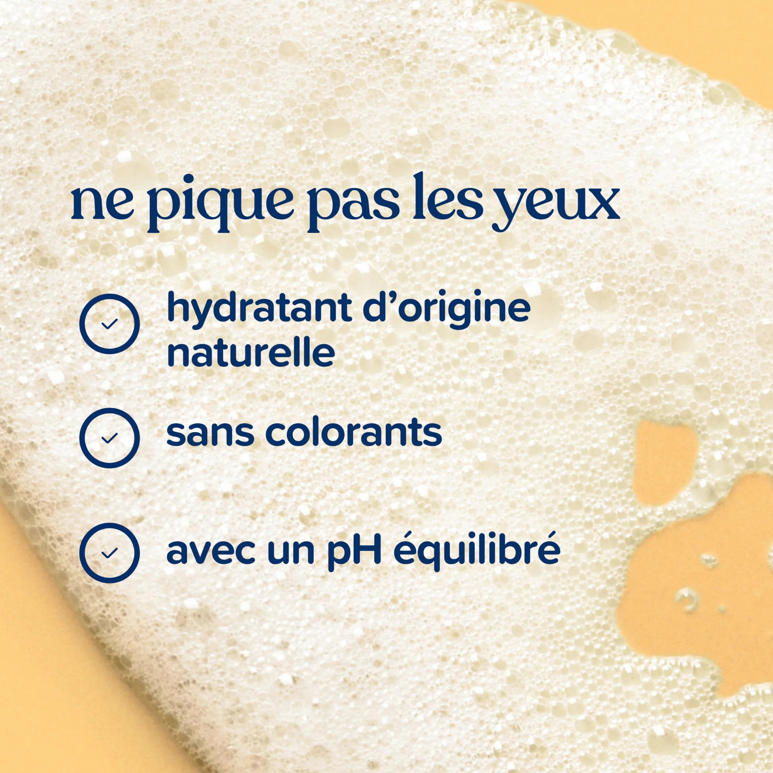 Johnson's Baby Shampoing 500 mL Ne pique pas les yeux 94% ingrédients naturels
