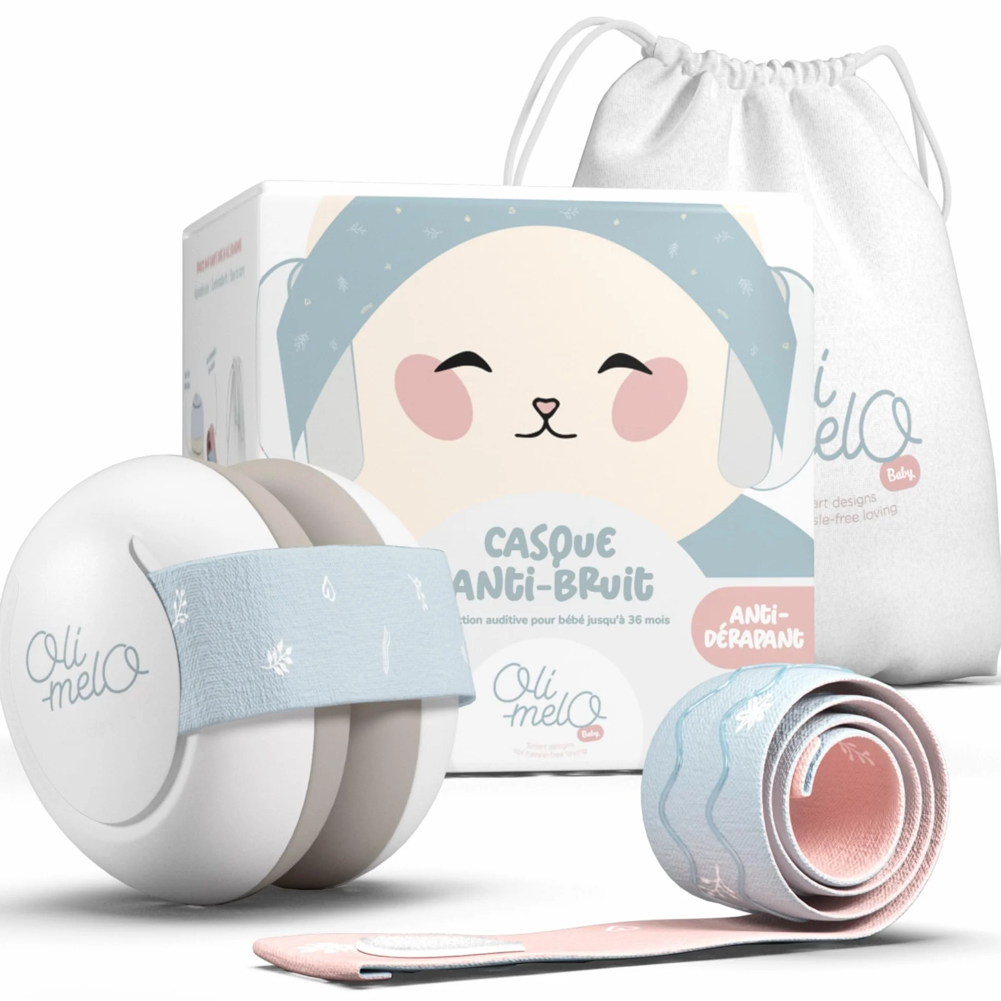Casque Anti Bruit Bébé Protection Auditive 34 dB CE Nourrisson Enfant 36 Mois