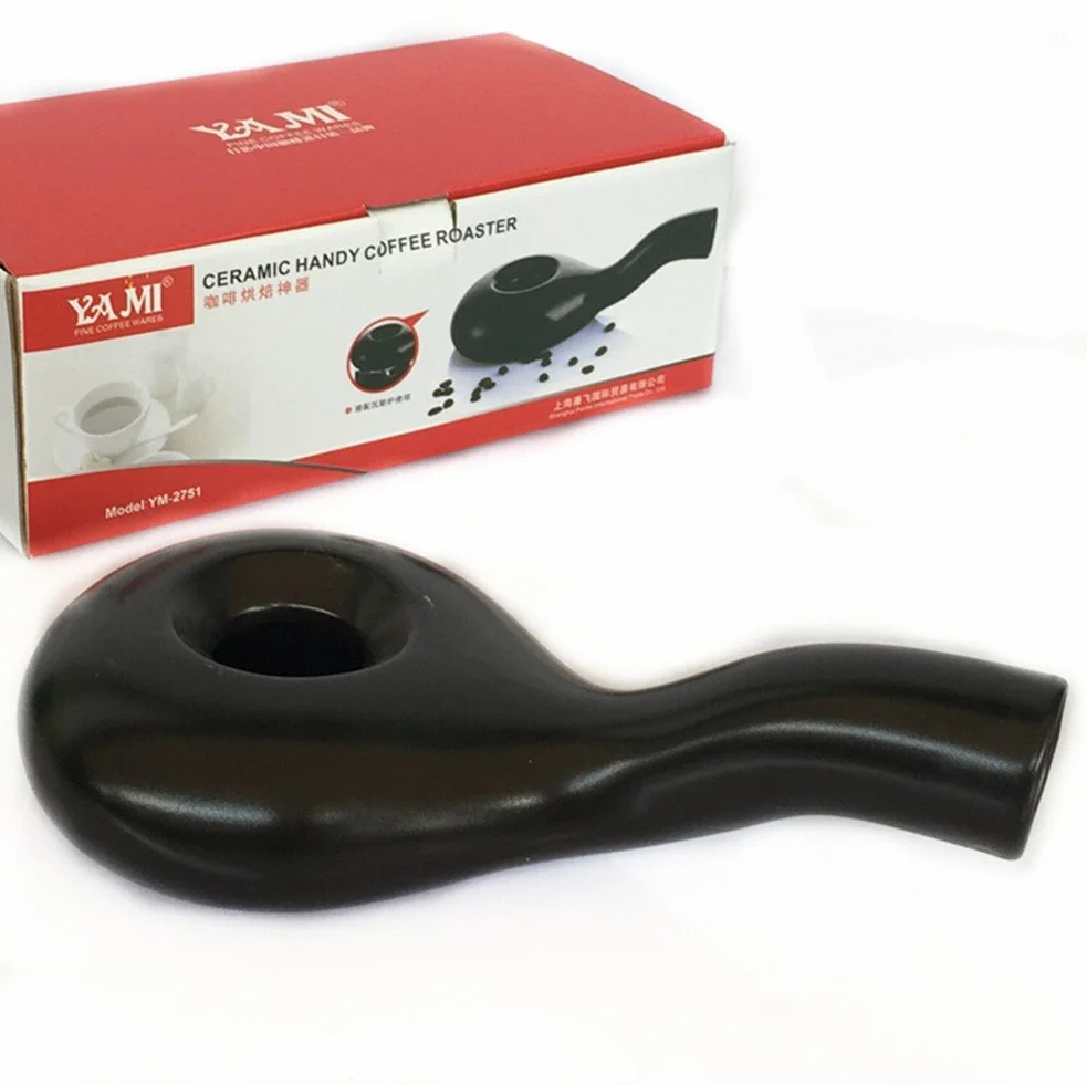 Yami Ceramic Coffee Bean Roaster Noir