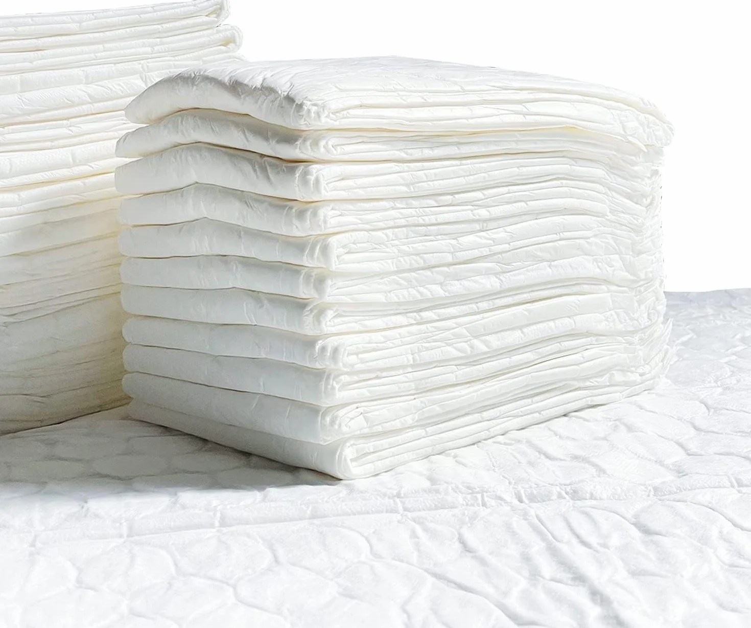 Alèses jetables pour bébés 60 x 60 cm Lot de 25