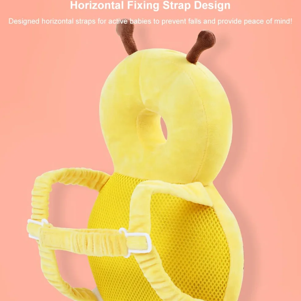 Protection de Tête pour Bébé, Coussin Réglable et Respirant pour Tout-petits, Protège-dos 4-24 Mois