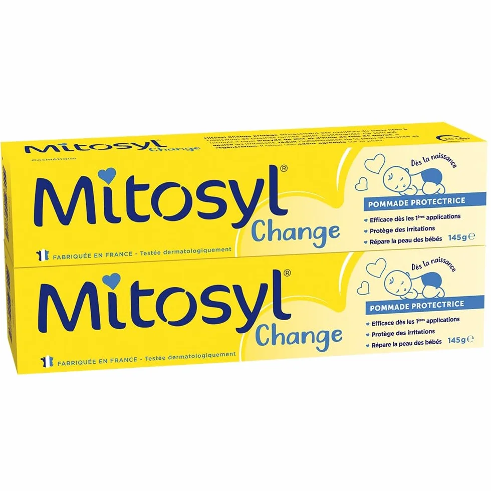 Mitosyl Change Cosmétique Pommade Protectrice Bébé 100 g Lot de 2