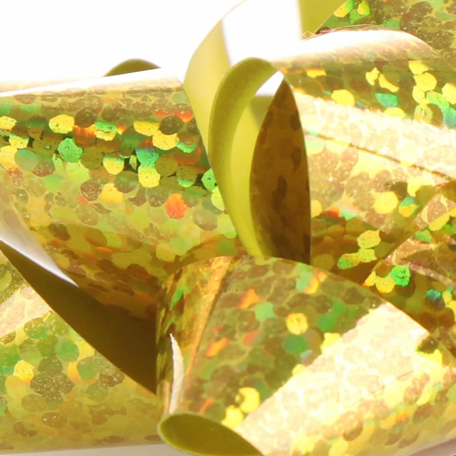 Nœuds cadeaux COM-FOUR autocollants paillettes 100 pièces 4 couleurs