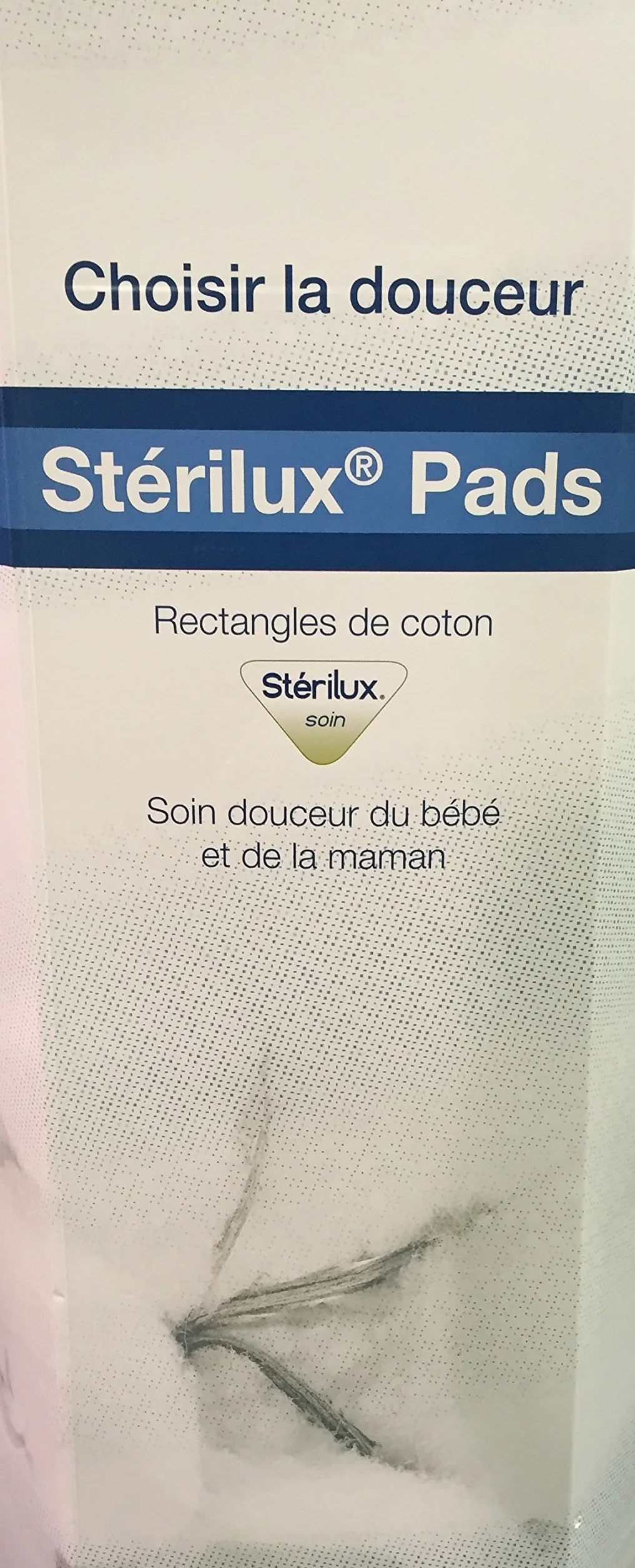 Hartmann Stérilux Soin 200 Rectangles de Coton 8 x 10 cm