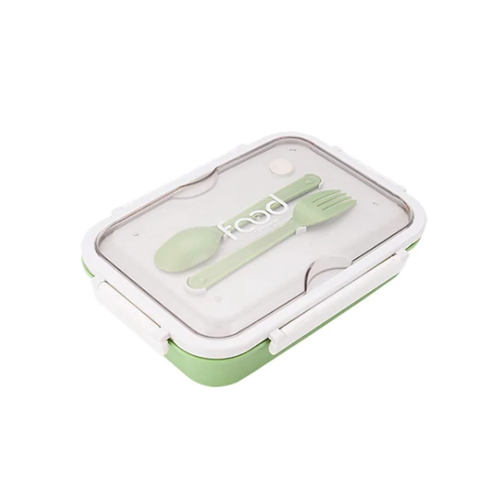 boîte à repas, Boîtes à bento Boîte lunch isolée/Travail/Étudiant/Acier(Yellow)