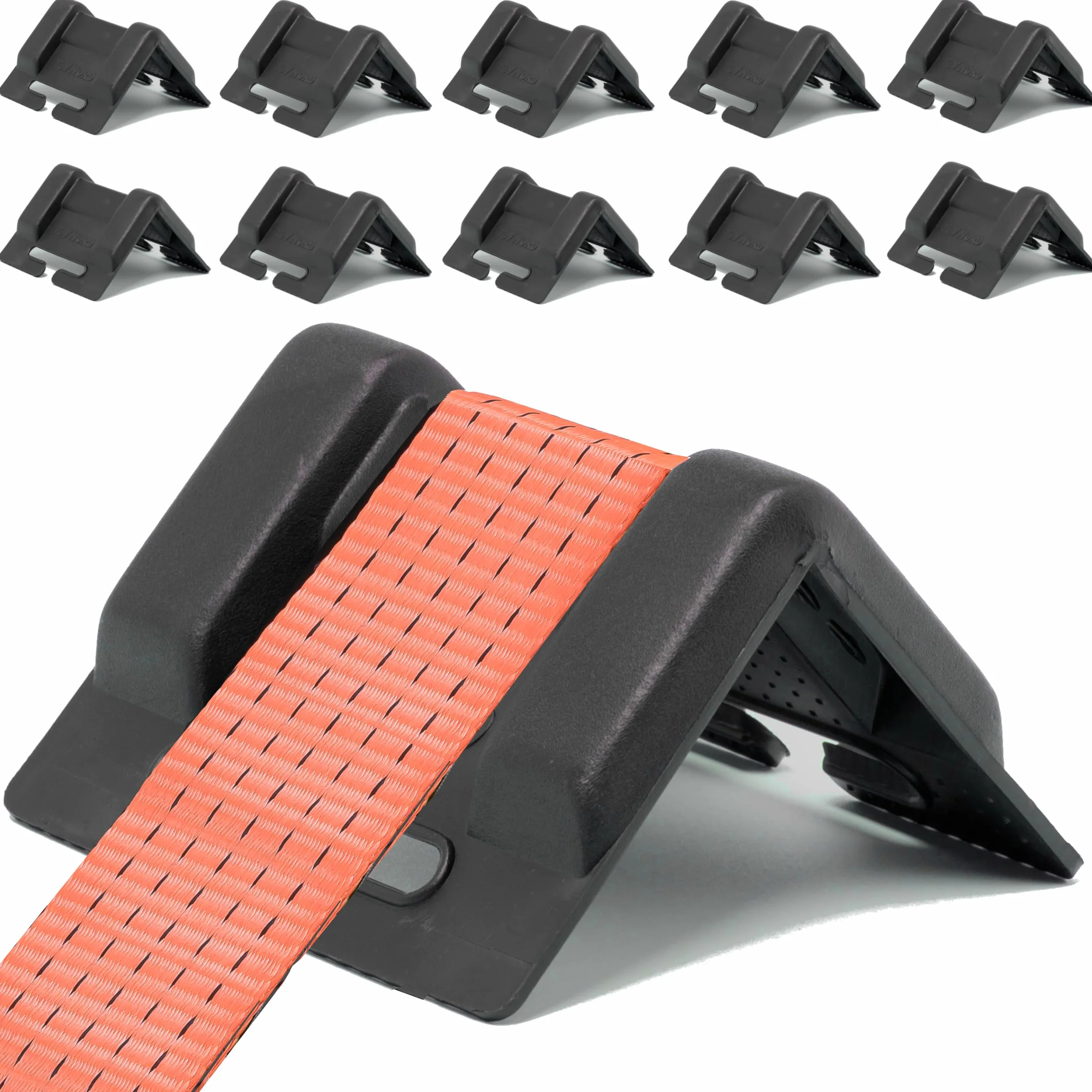 INTAKO Coin de Protection pour Sangle d'Arrimage 50mm 10 Pièces 130x100x100mm
