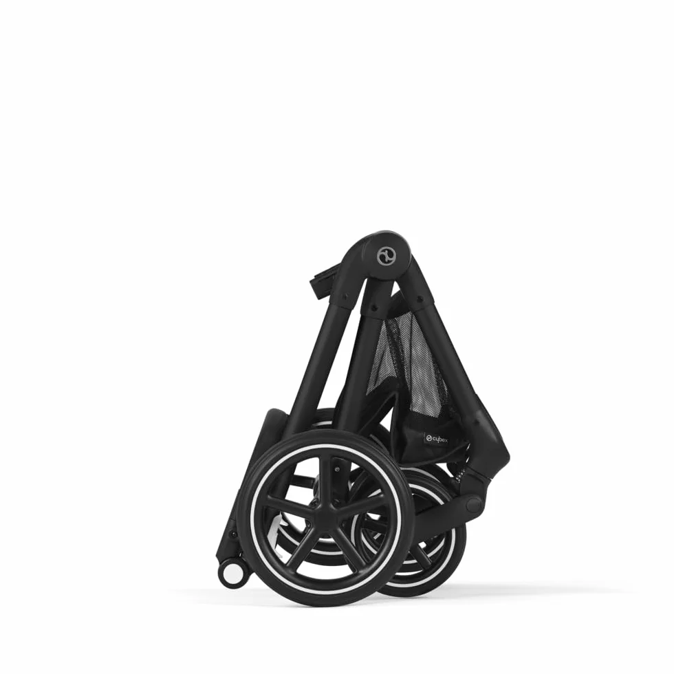 CYBEX Gold EOS Lux Poussette 2-en-1 Système Voyage Moon Black