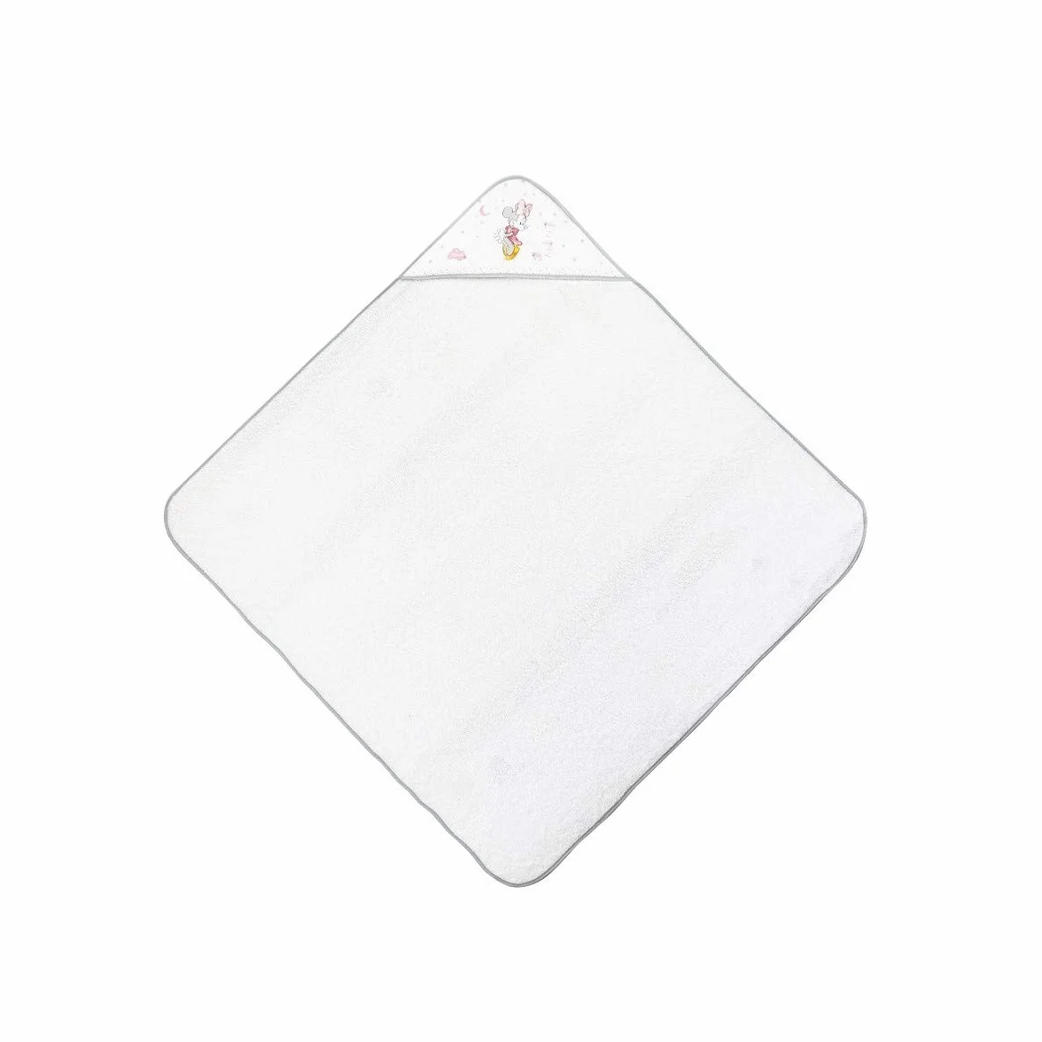 Interbaby Cape du Bain Disney Mickey Mouse Gris