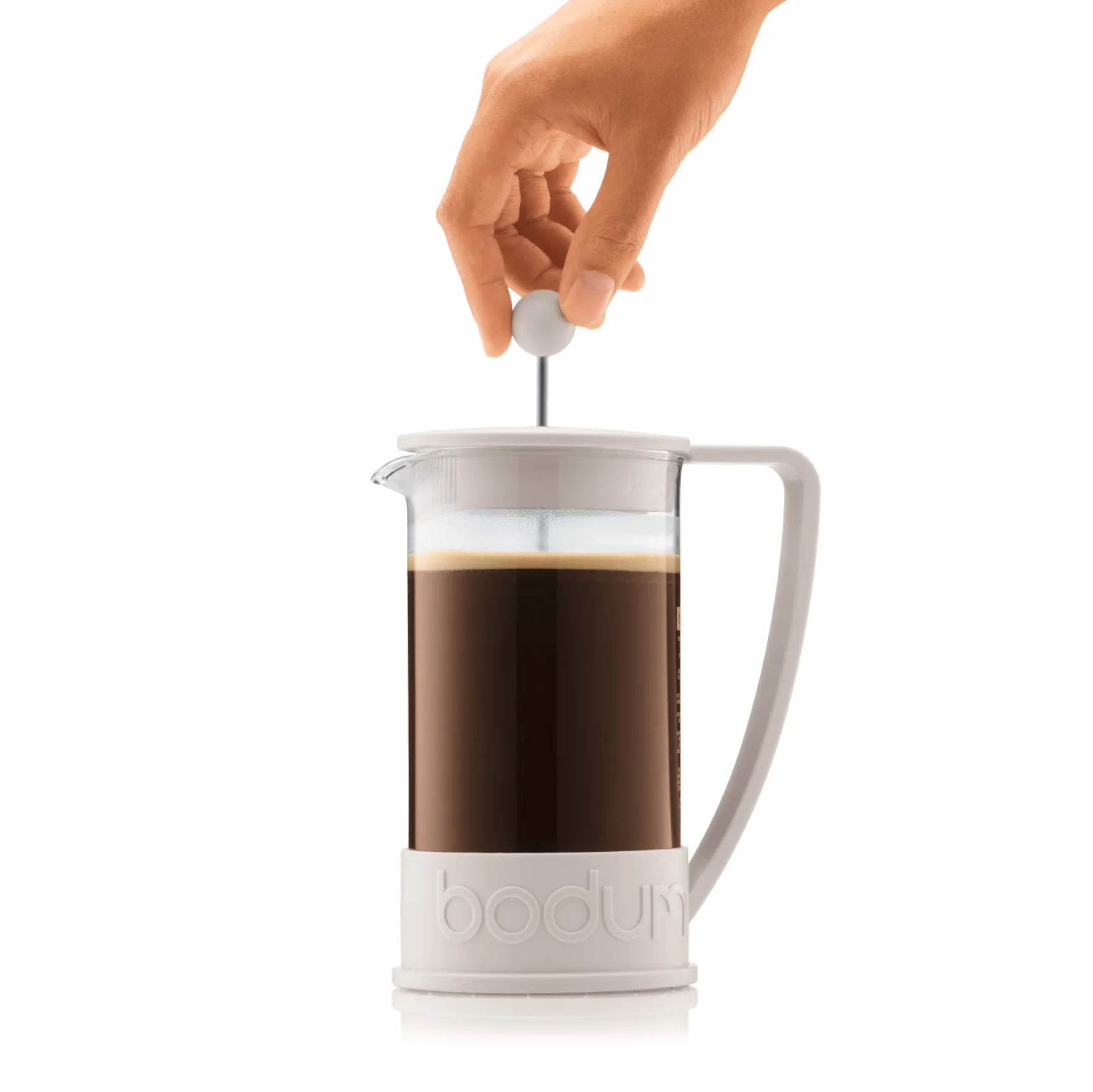 Bodum Brazil Cafetière à Piston 3 Tasses 0,35 L Blanc