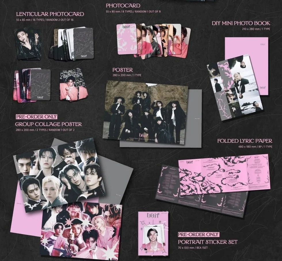 Stray-Kids Skz It Tape Do It [IT ver.] Album Pre-Order Gift