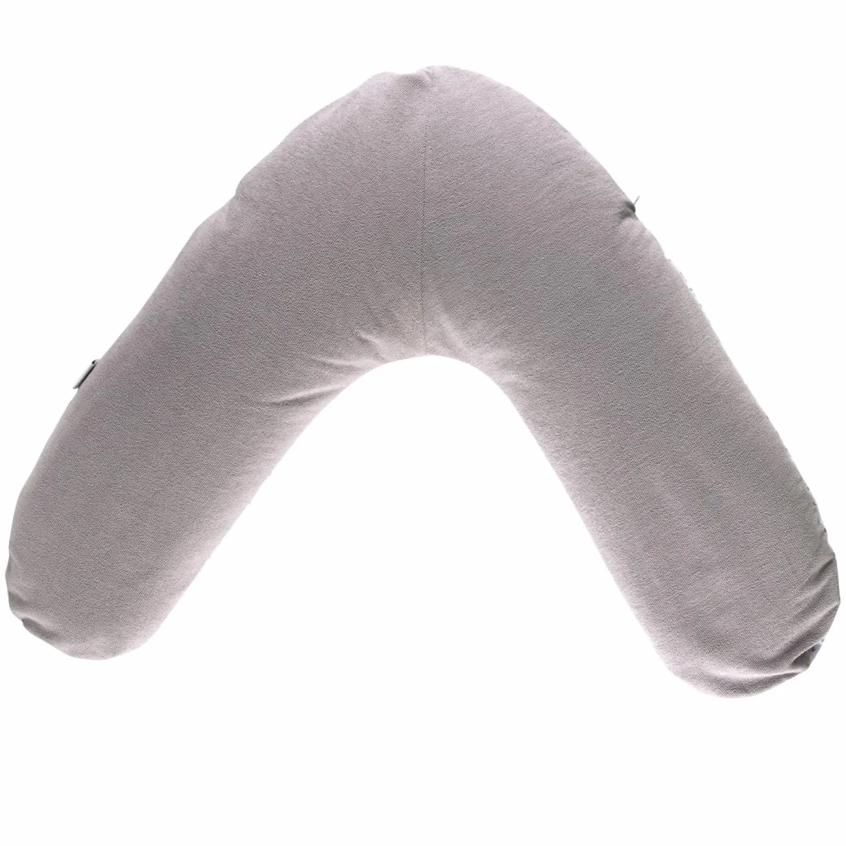 Coussin de maternité et d'allaitement éponge gris étoiles