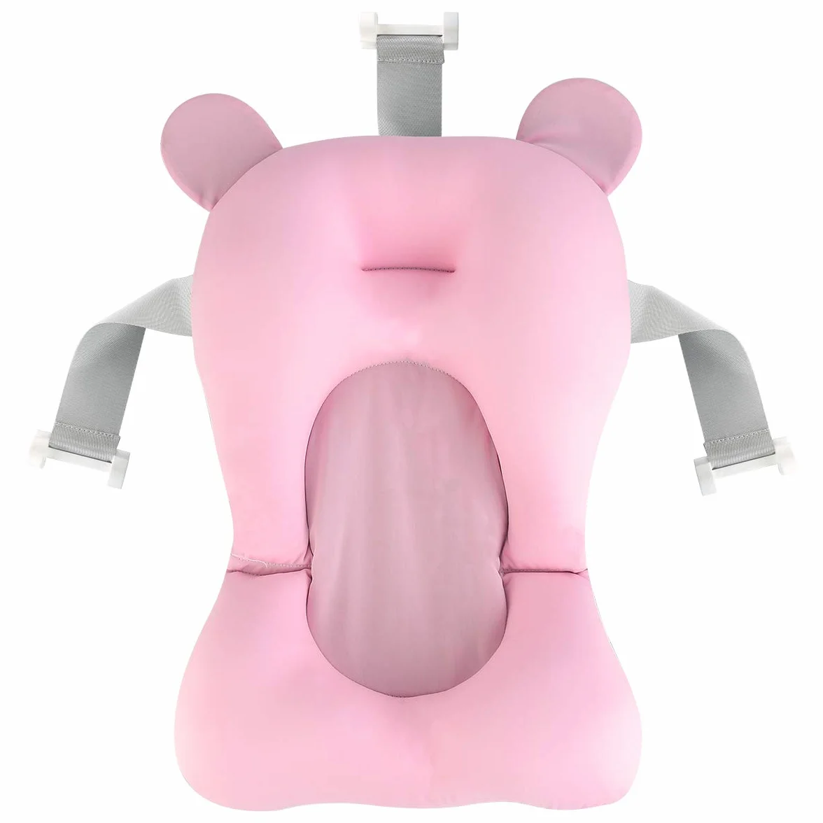 Josopa Coussin de Baignoire Anti-Dérapant pour Nouveau-Né, Siège de Bain Flottant pour Bébé