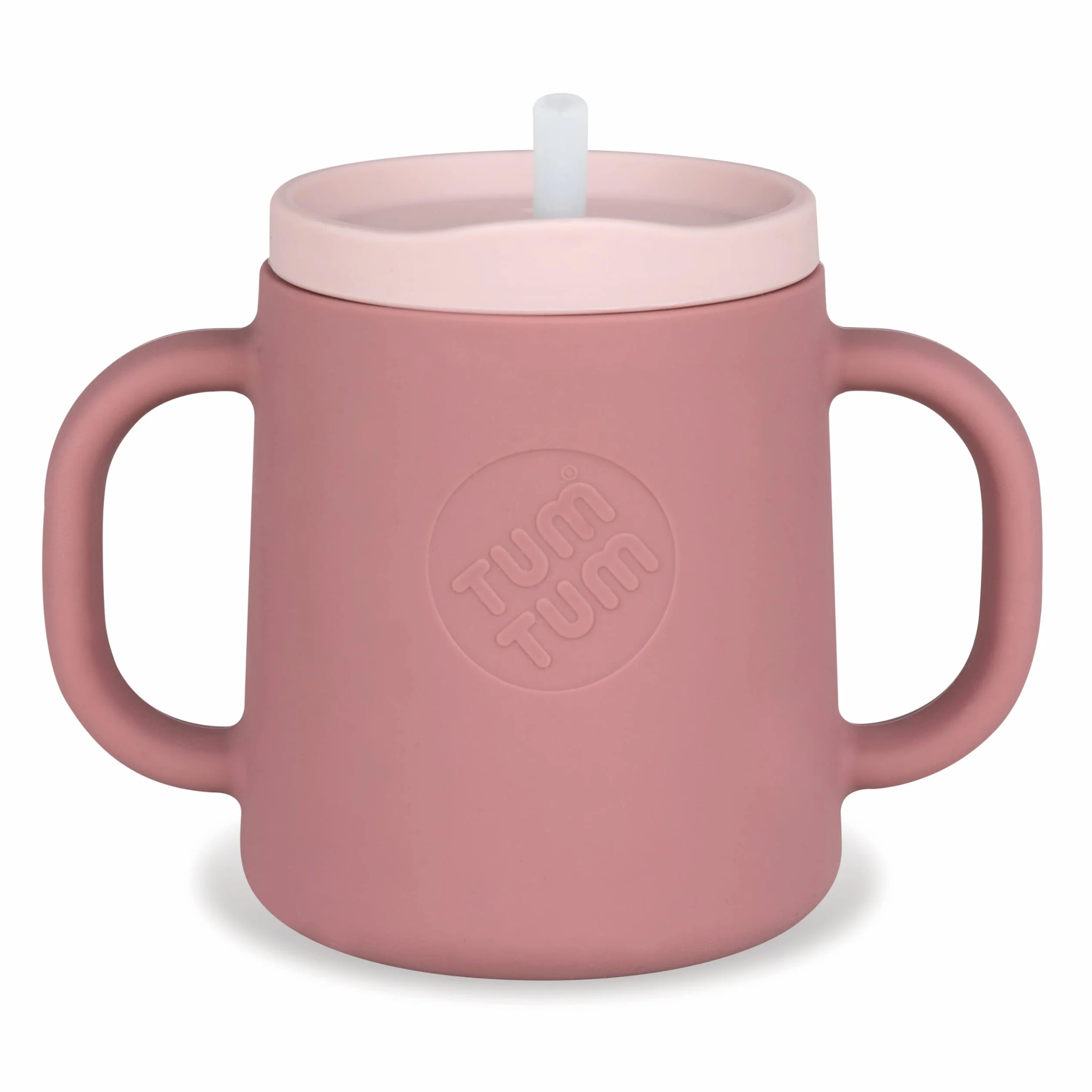 TUM TUM Tasse Apprentissage Bébé 3-en-1, 250 ml, Rose