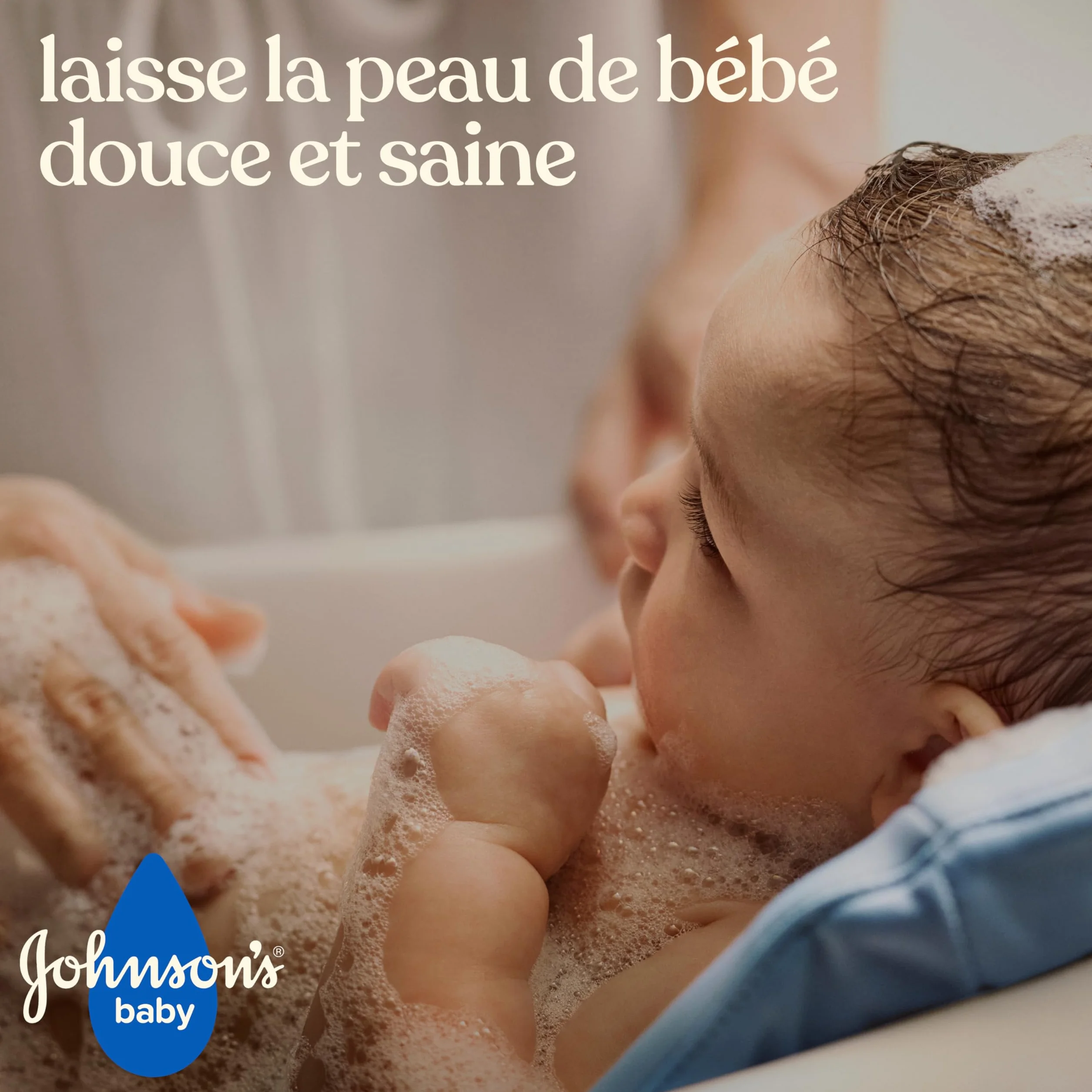 Johnson's Baby Bain 500 mL Testé par des pédiatres et des dermatologues Formule sans colorants pH équilibré