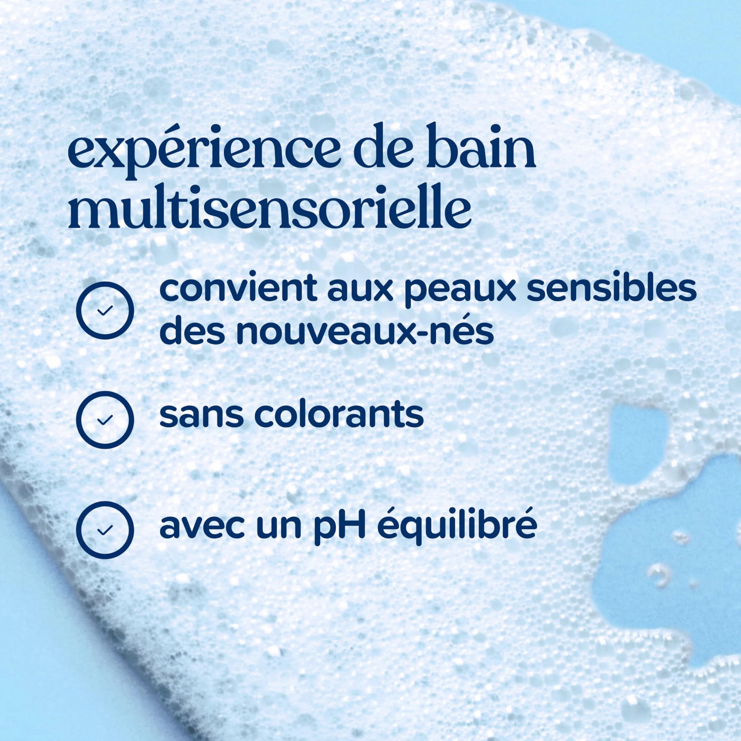 Johnson's Baby Bain 500 mL Testé par des pédiatres et des dermatologues Formule sans colorants pH équilibré