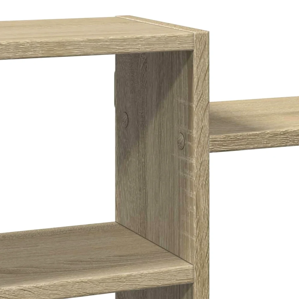 vidaXL Étagère Murale chêne Sonoma 129x18x42 cm Bois d'ingénierie